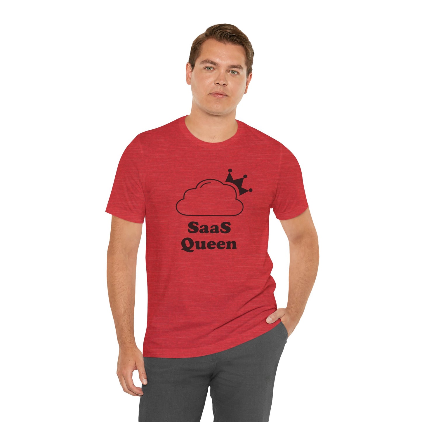 SaaS Queen - Unisex - Soft Heather T-Shirt