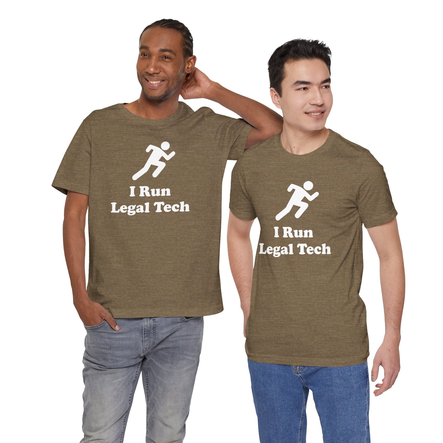 I Run Legal Tech - Unisex Soft Heather T-Shirt