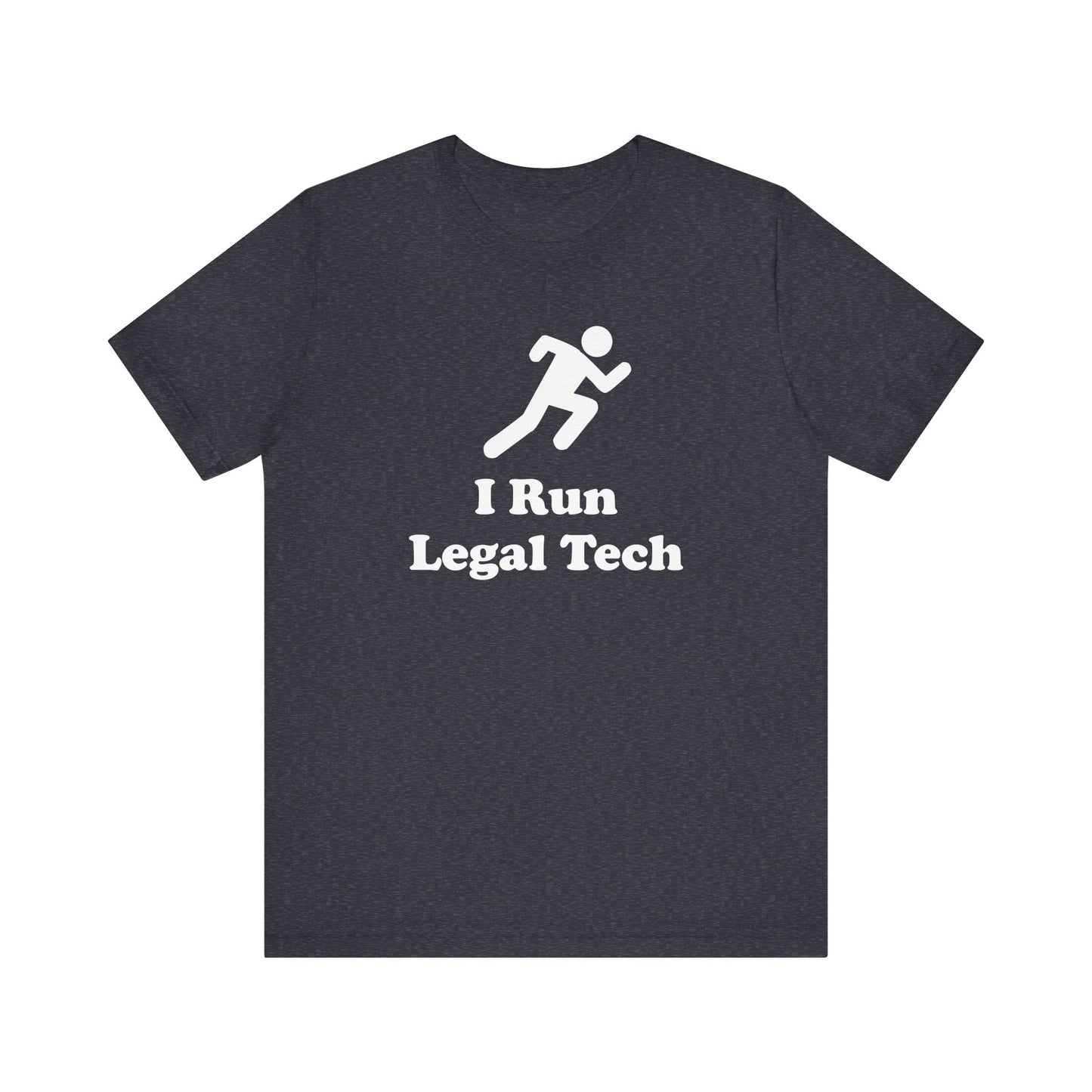 I Run Legal Tech - Unisex Soft Heather T-Shirt