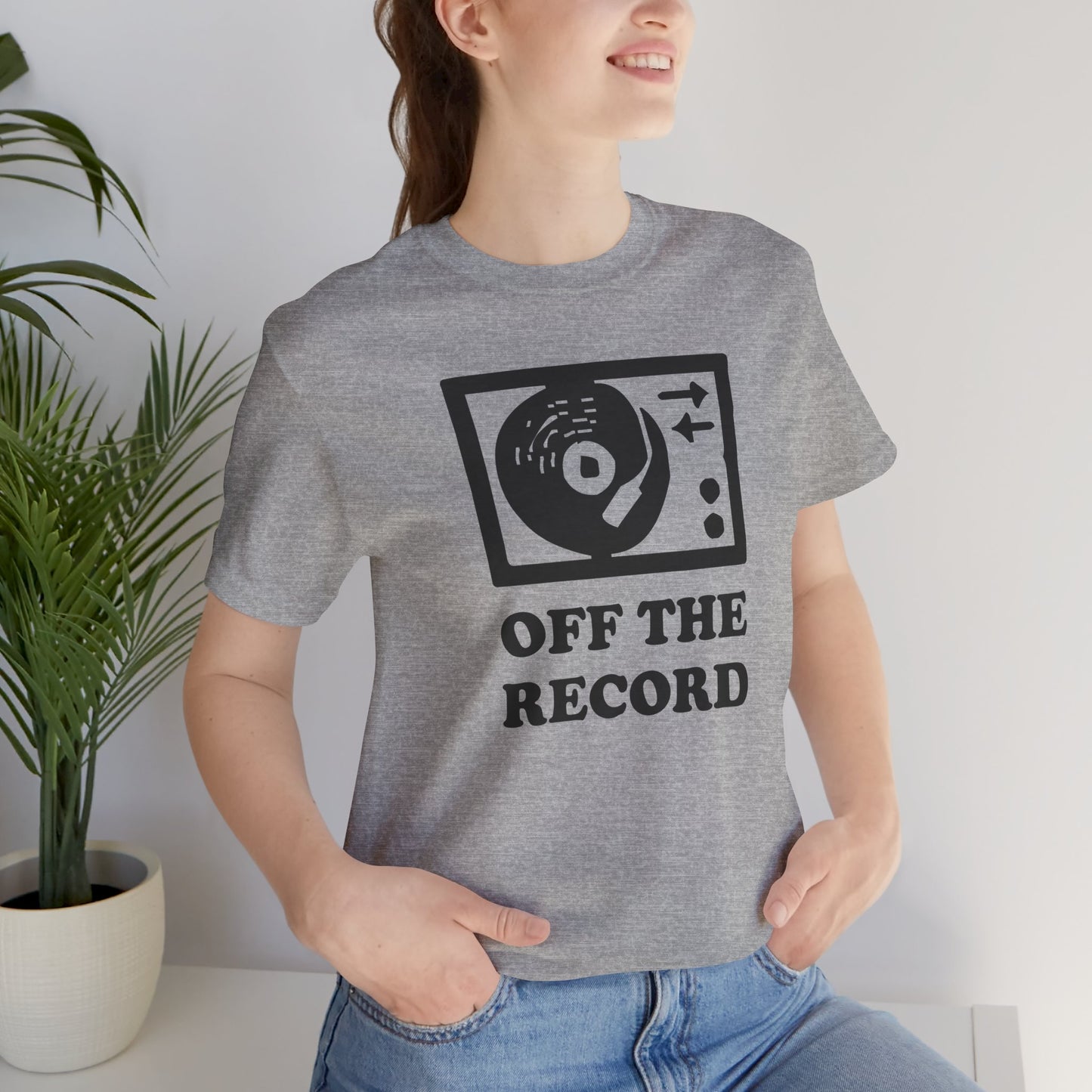 Off The Record - Unisex - Soft Heather T-Shirt