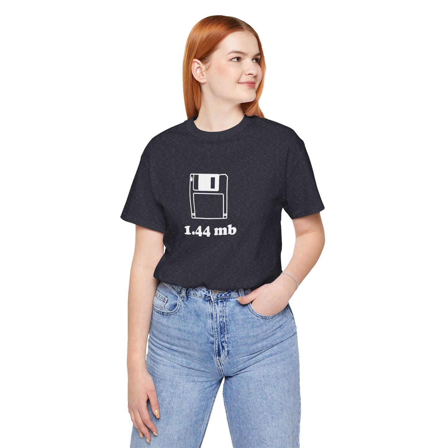Floppy Disk - Unisex Soft Heather T-Shirt