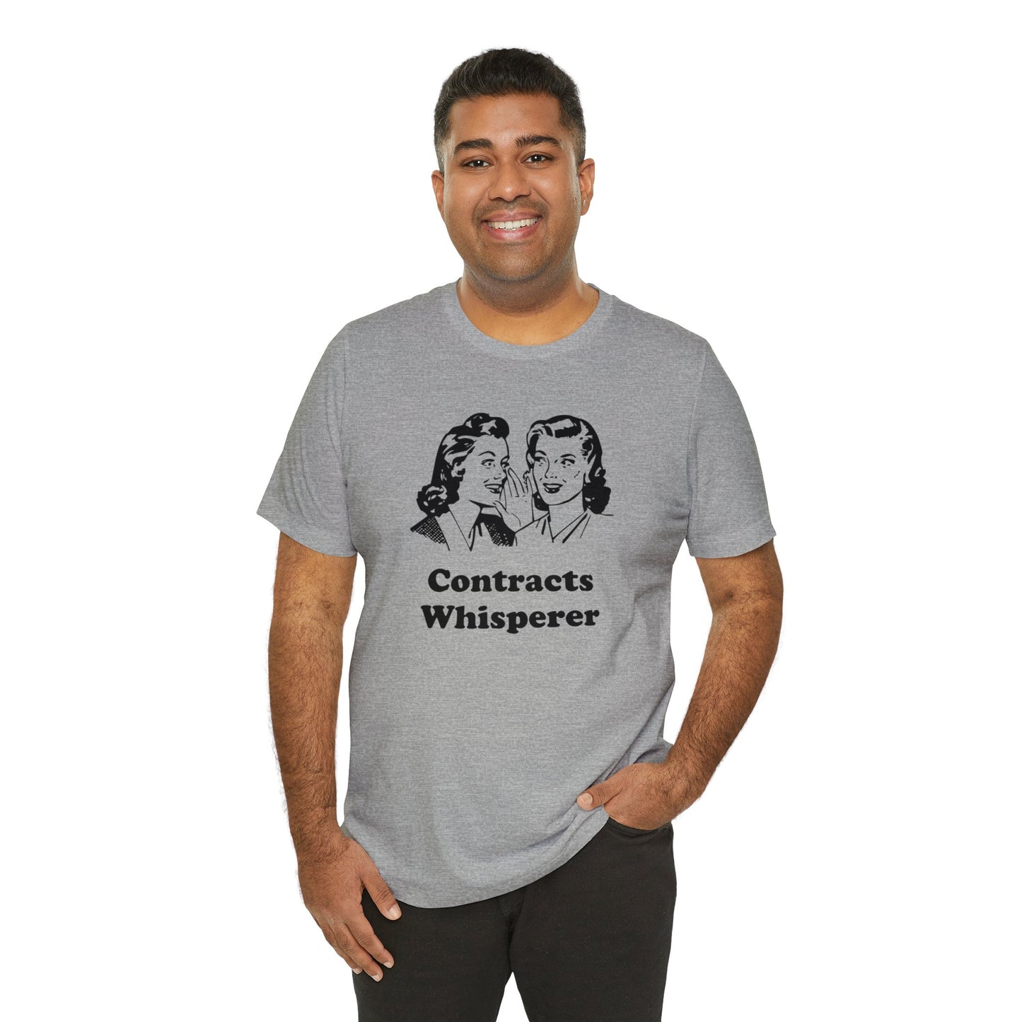Contracts Whisperer - Unisex - Soft Heather T-Shirt