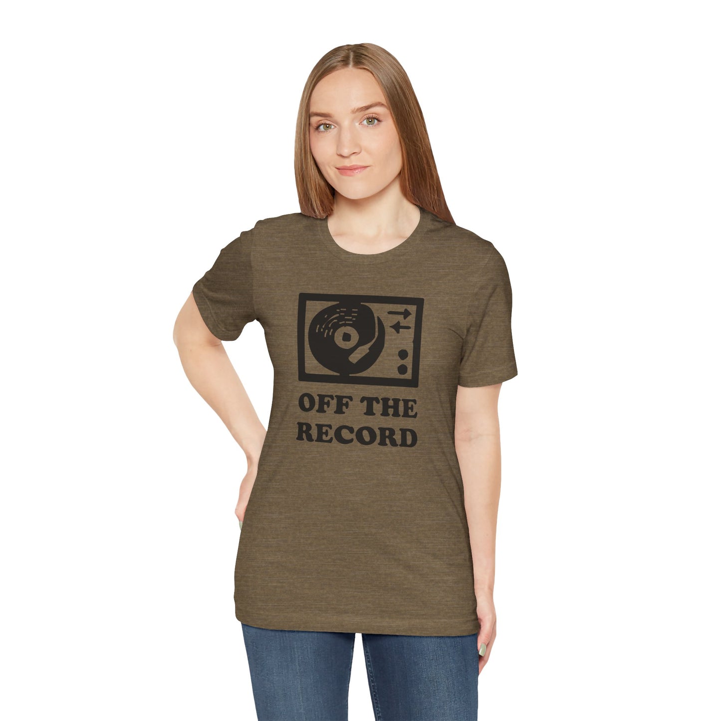 Off The Record - Unisex - Soft Heather T-Shirt