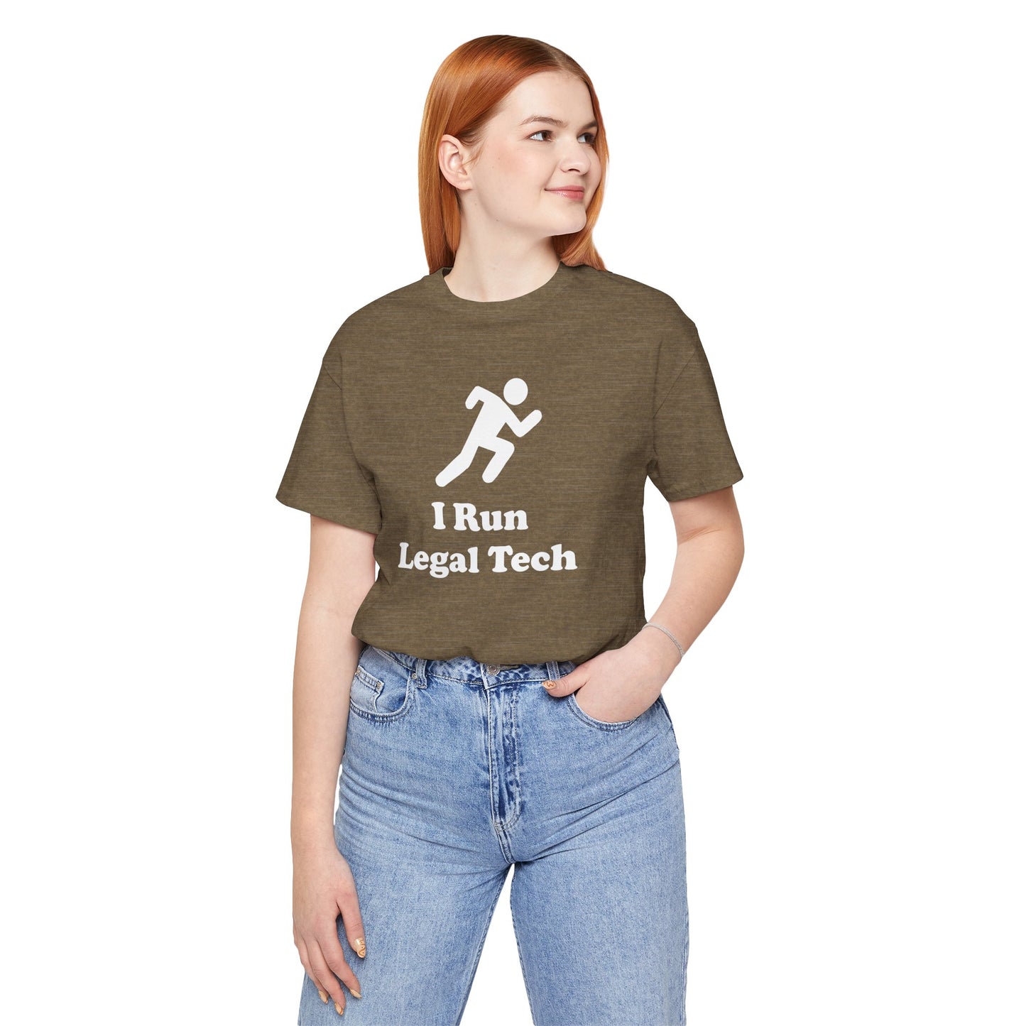 I Run Legal Tech - Unisex Soft Heather T-Shirt