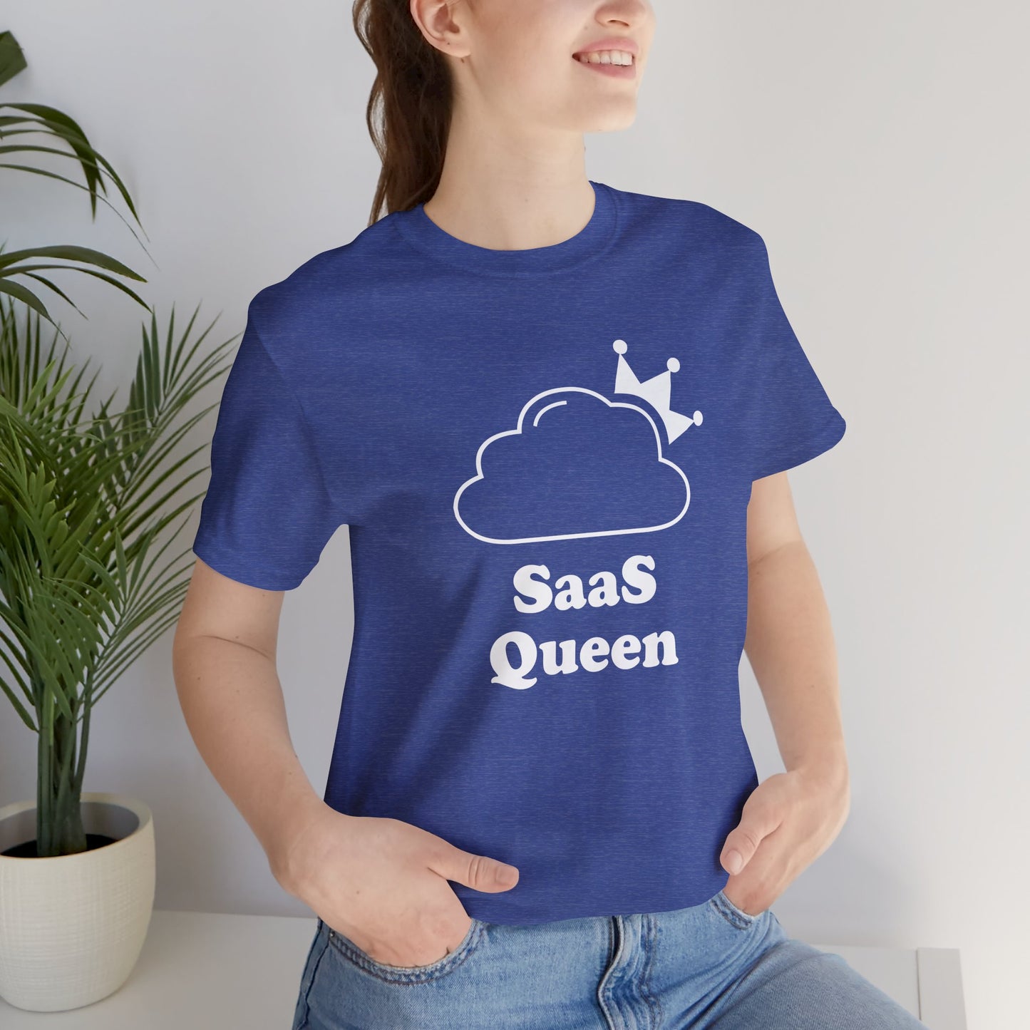 SaaS Queen - Unisex - Soft Heather T-Shirt