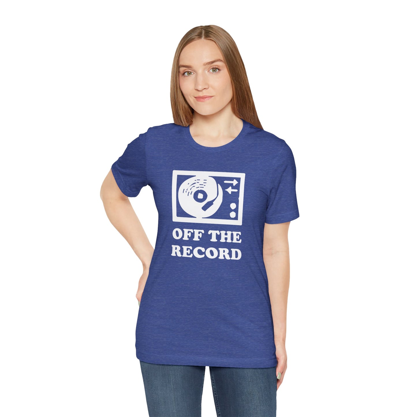 Off The Record - Unisex - Soft Heather T-Shirt