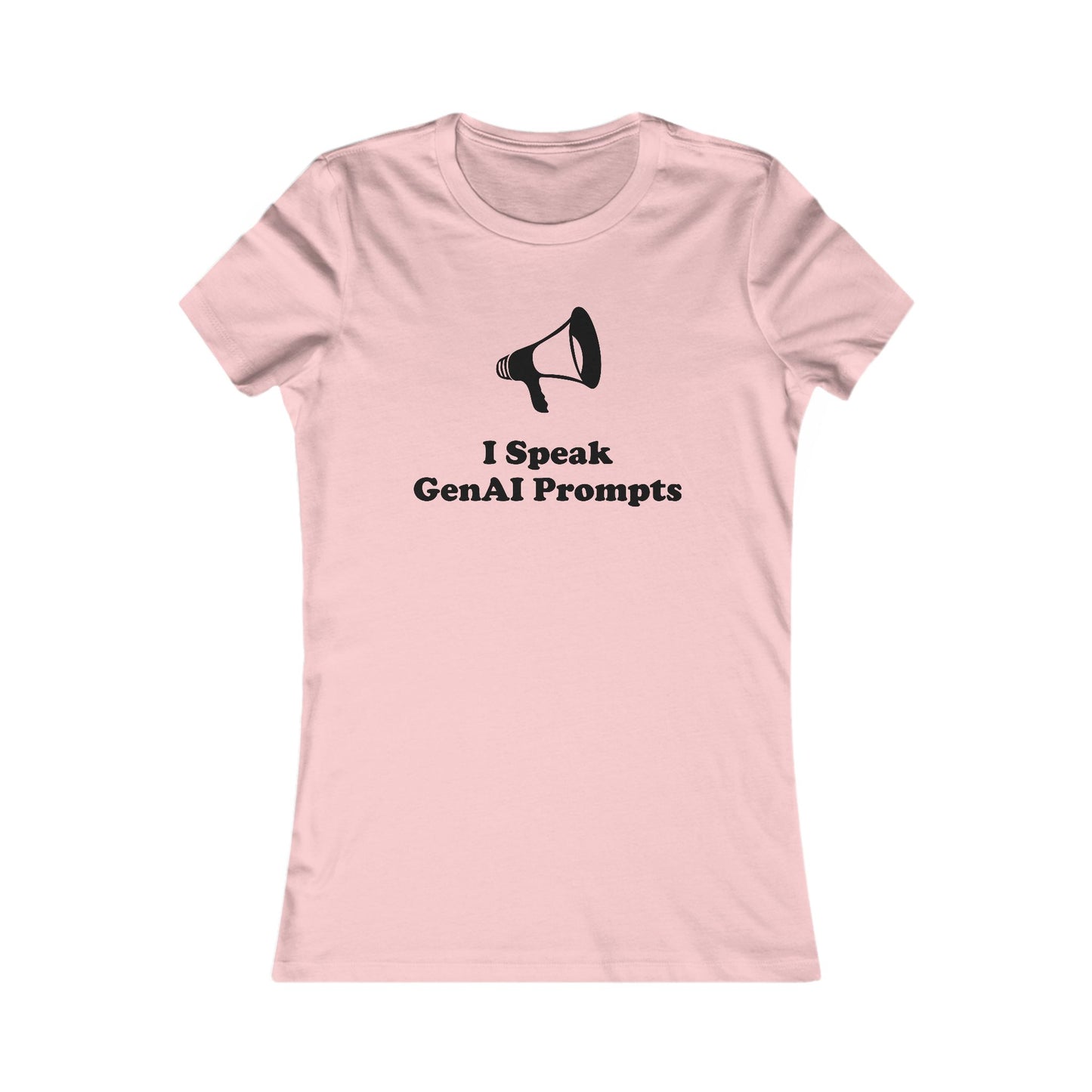 I Speak GenAI Prompts - Women’s - Soft Heather T-Shirt