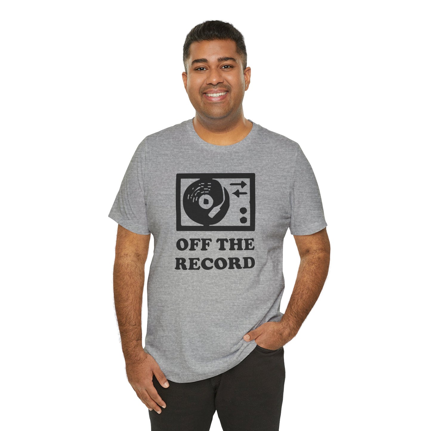 Off The Record - Unisex - Soft Heather T-Shirt