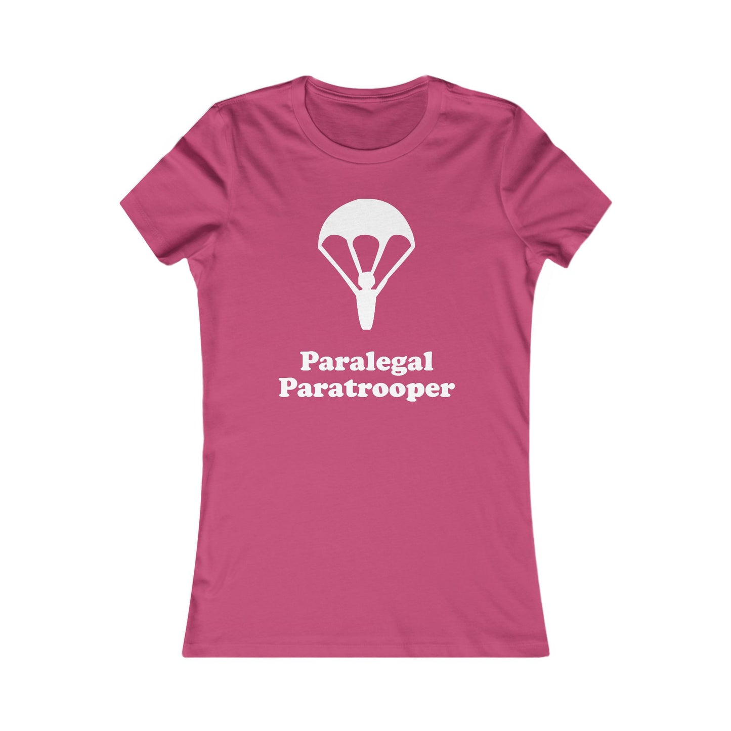 Paralegal Paratrooper - Women’s - Soft Heather T-Shirt