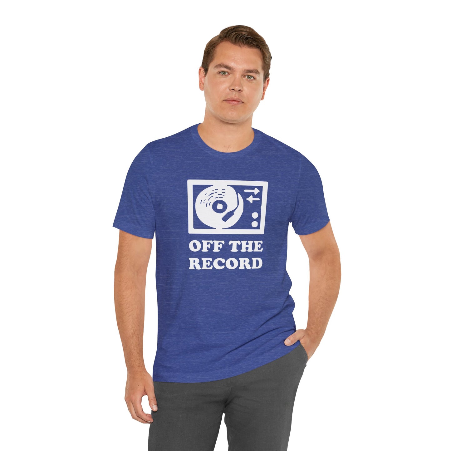 Off The Record - Unisex - Soft Heather T-Shirt