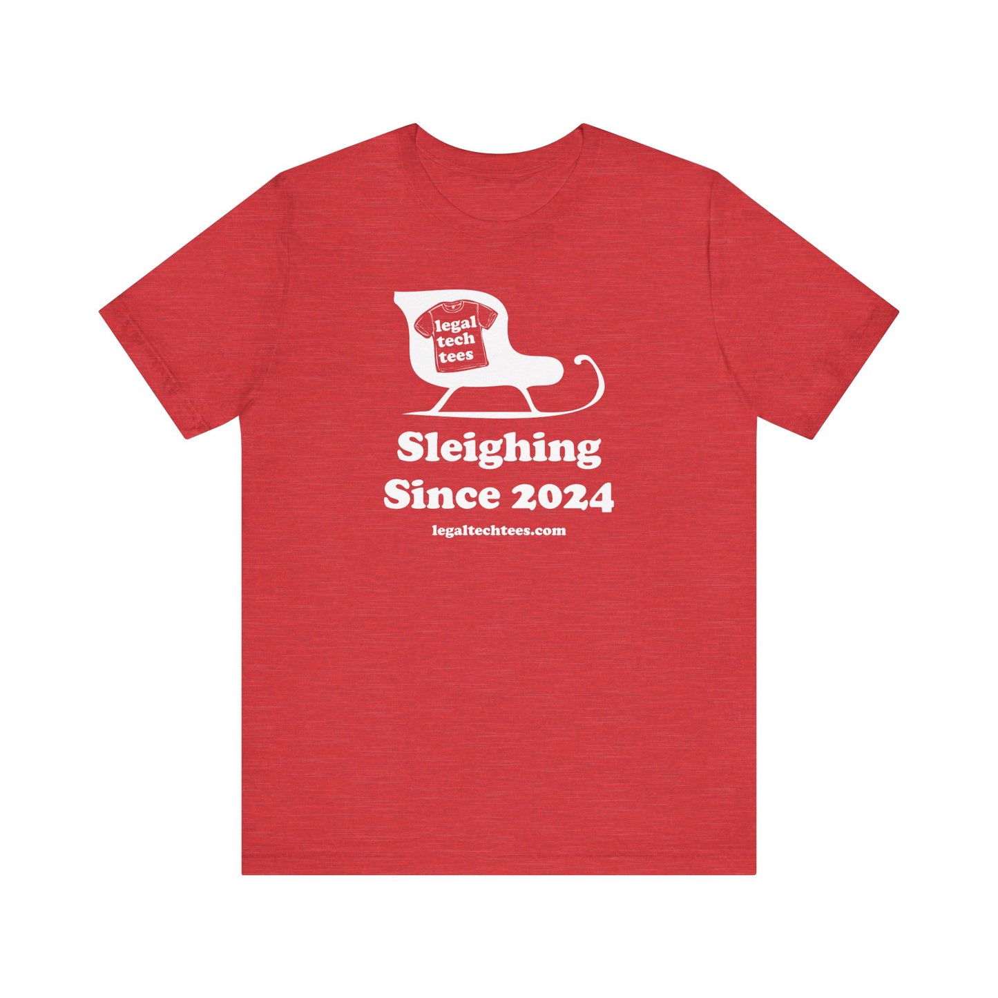 Sleighing Since 2024 - Unisex Soft Heather T-Shirt