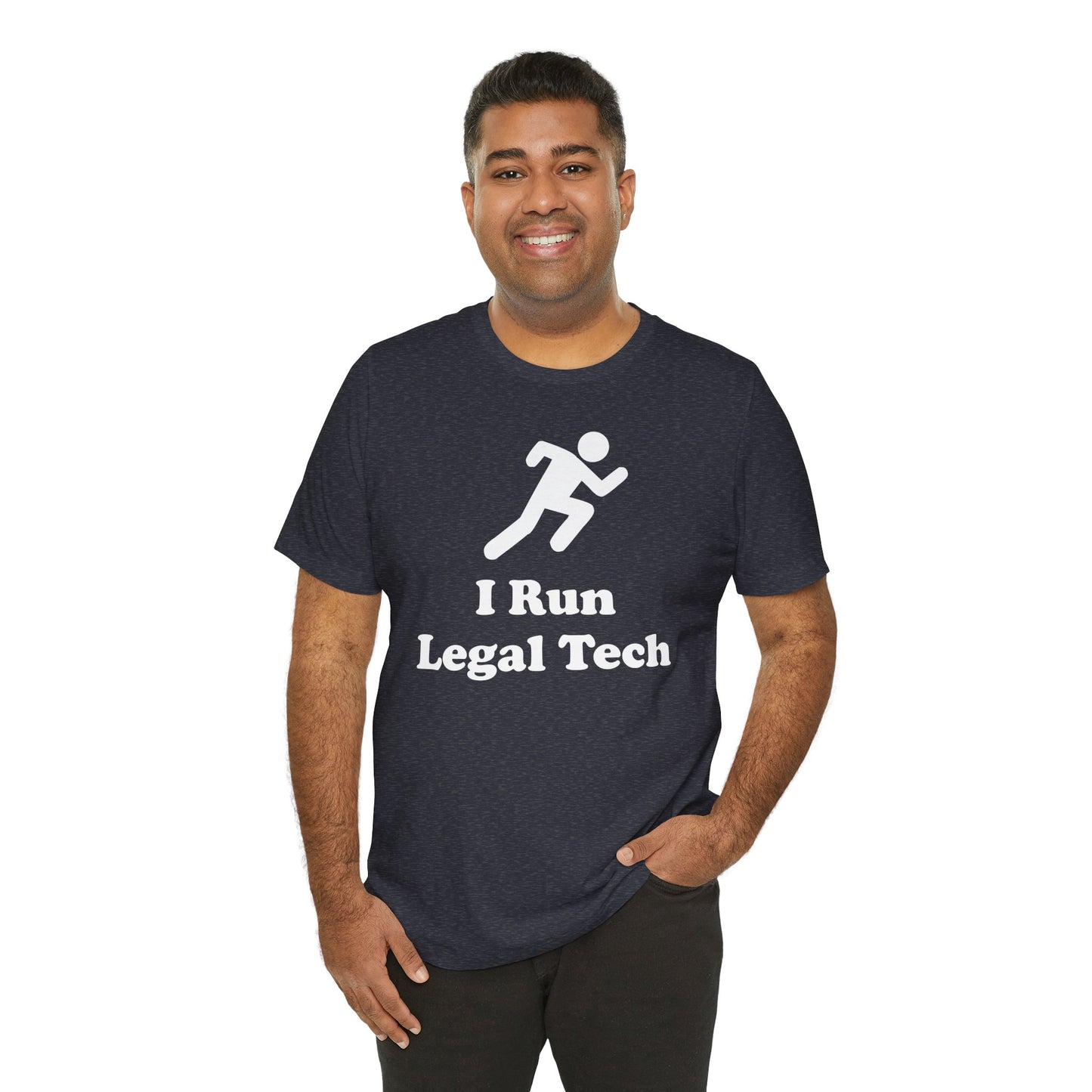 I Run Legal Tech - Unisex Soft Heather T-Shirt