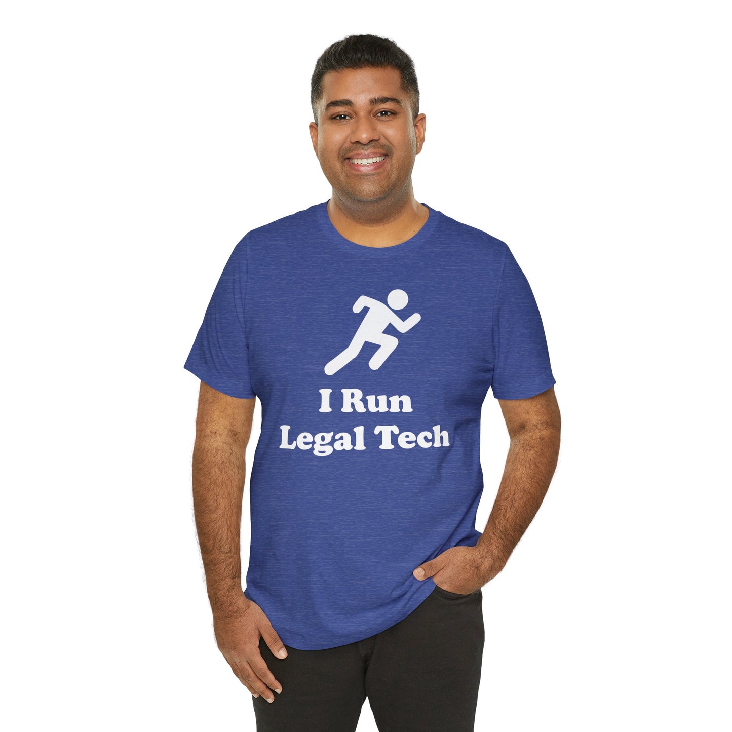 I Run Legal Tech - Unisex Soft Heather T-Shirt