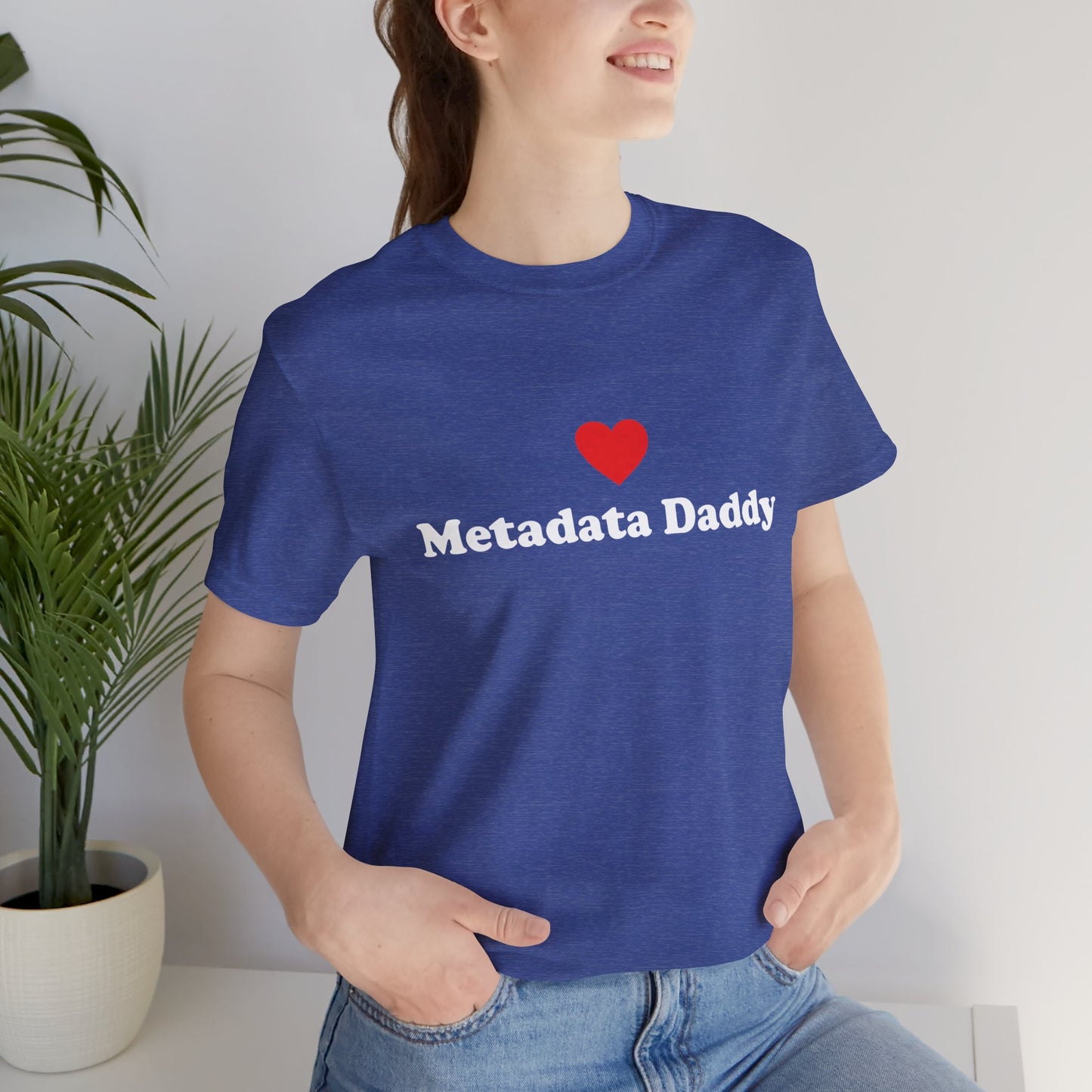 Metadata Daddy - Unisex Soft Heather T-Shirt