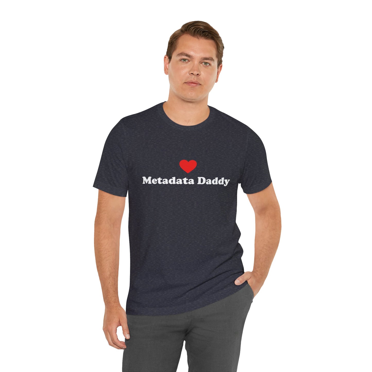 Metadata Daddy - Unisex Soft Heather T-Shirt