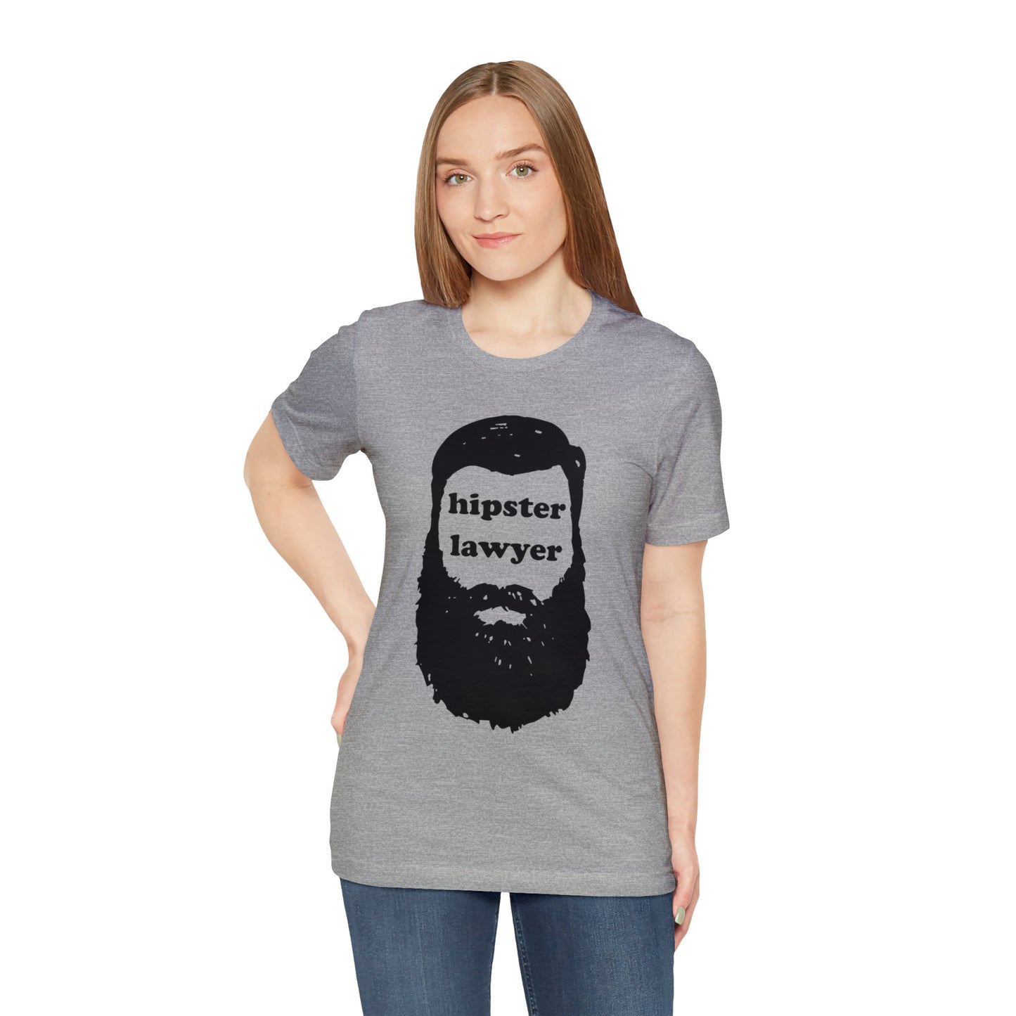 Hipster Lawyer - Unisex - Soft Heather T-Shirt