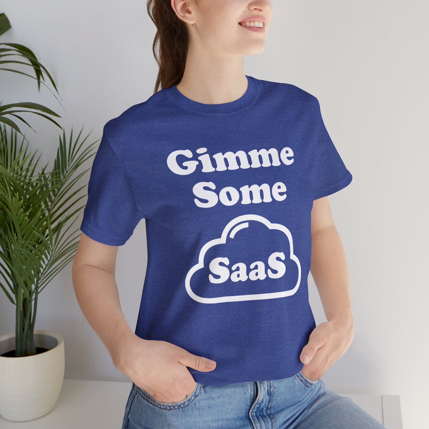 Gimme Some SaaS - Unisex Soft Heather T-Shirt