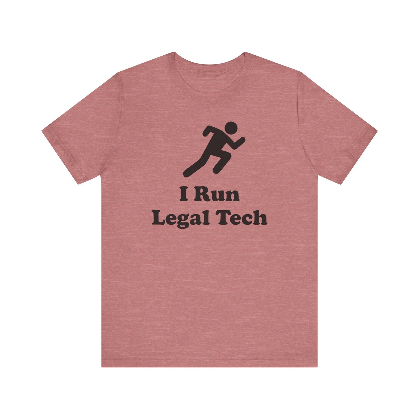 I Run Legal Tech - Unisex Soft Heather T-Shirt