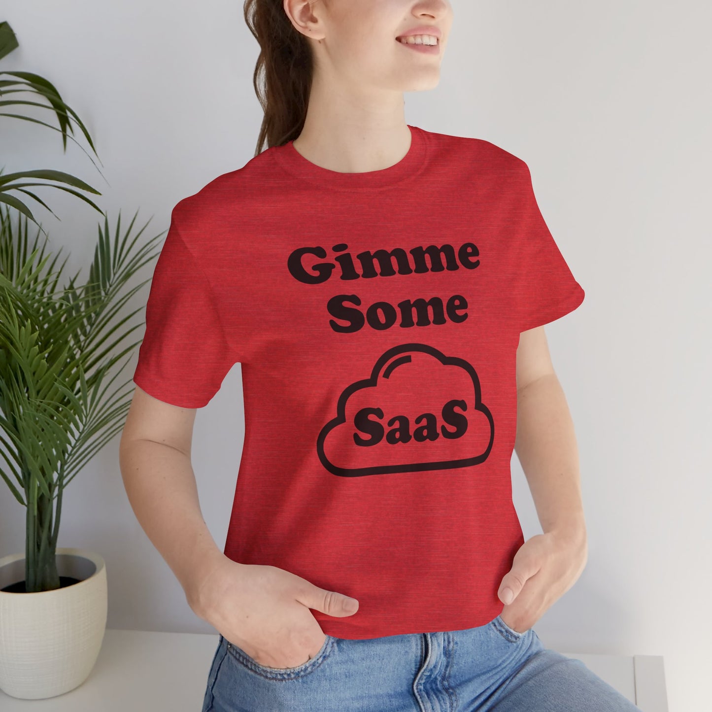 Gimme Some SaaS - Unisex Soft Heather T-Shirt