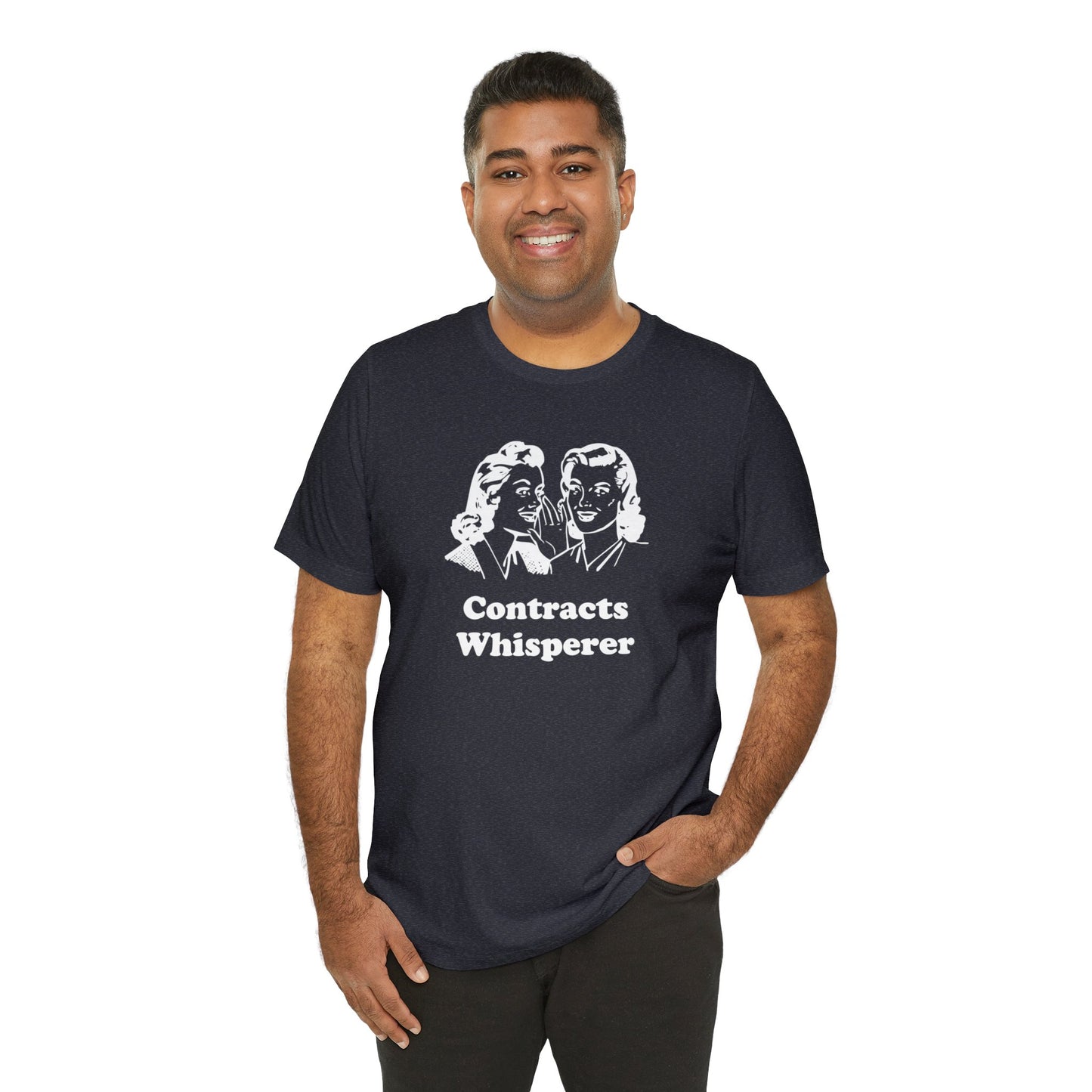 Contracts Whisperer - Unisex - Soft Heather T-Shirt