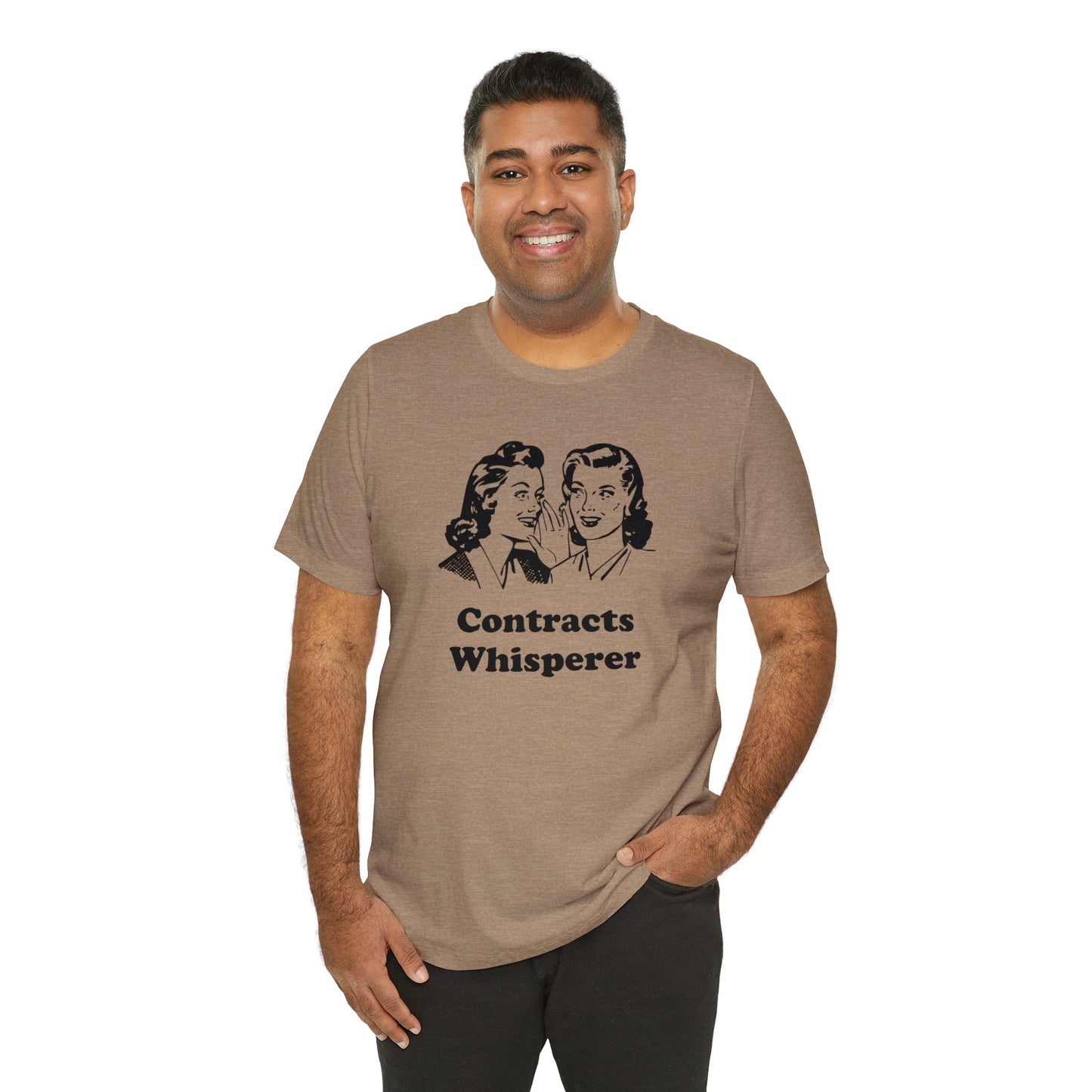 Contracts Whisperer - Unisex - Soft Heather T-Shirt