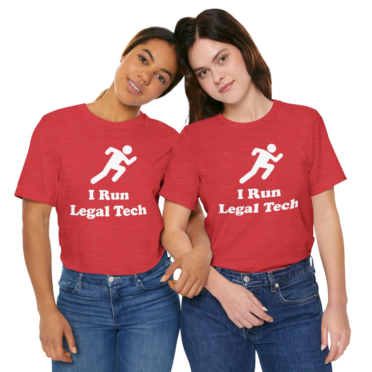 I Run Legal Tech - Unisex Soft Heather T-Shirt