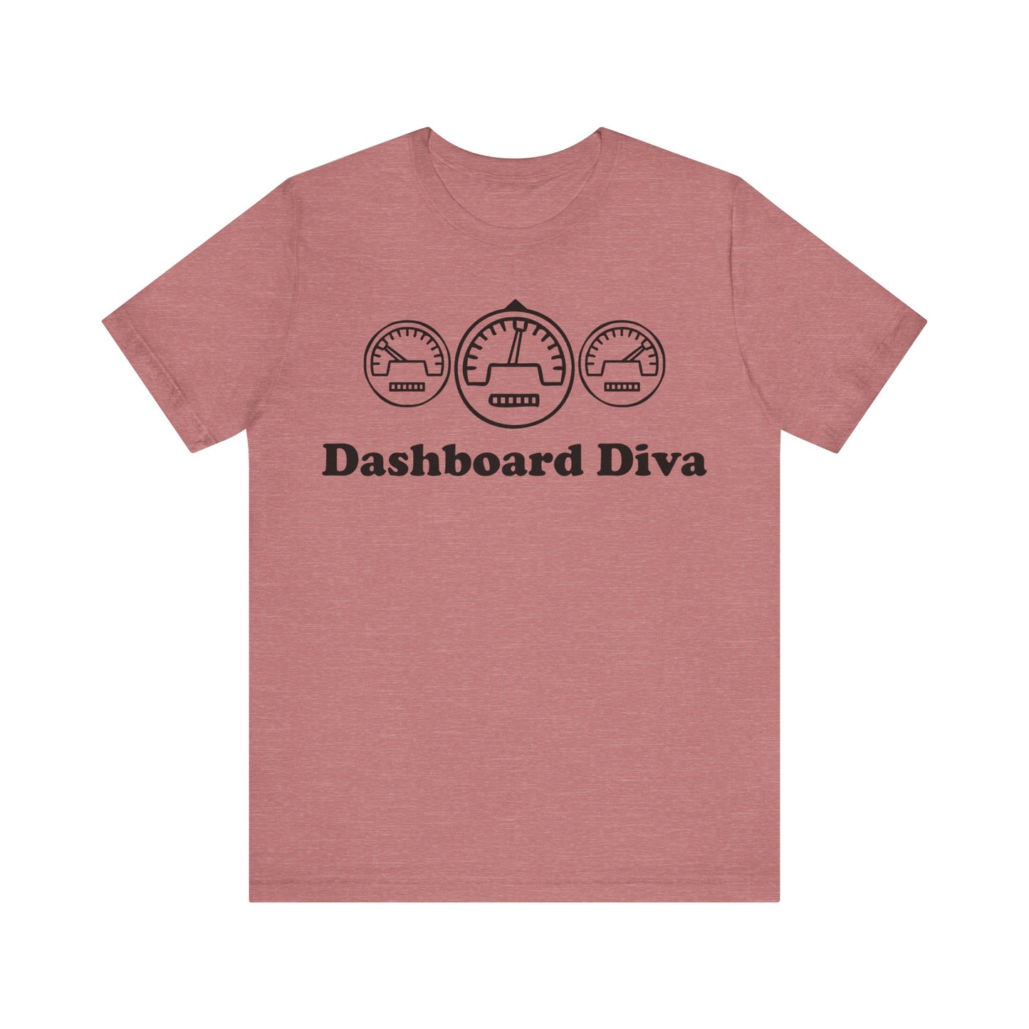 Dashboard Diva - Unisex Soft Heather T-Shirt