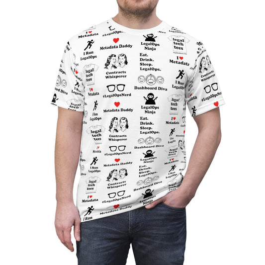 LegalOps All Over - Specialty Unisex Tee