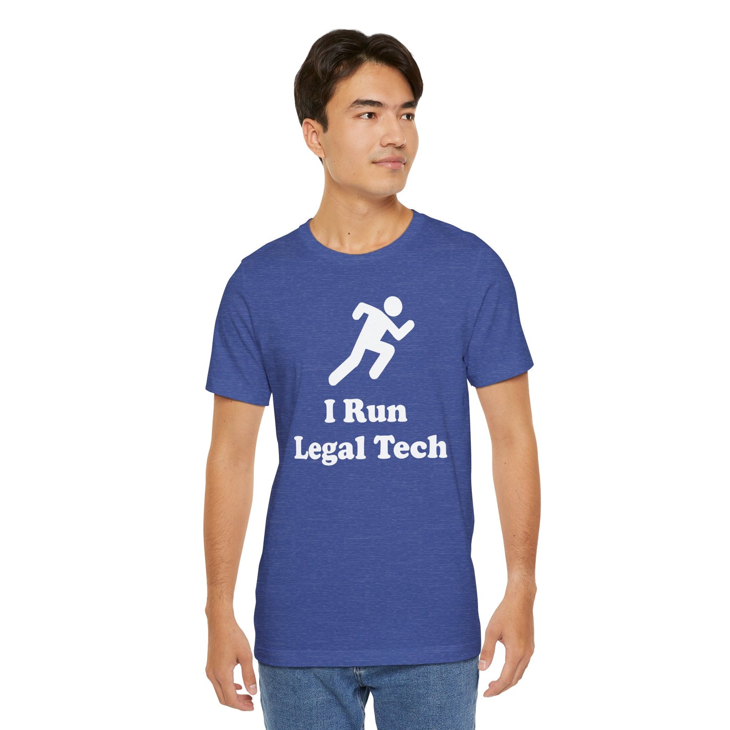 I Run Legal Tech - Unisex Soft Heather T-Shirt