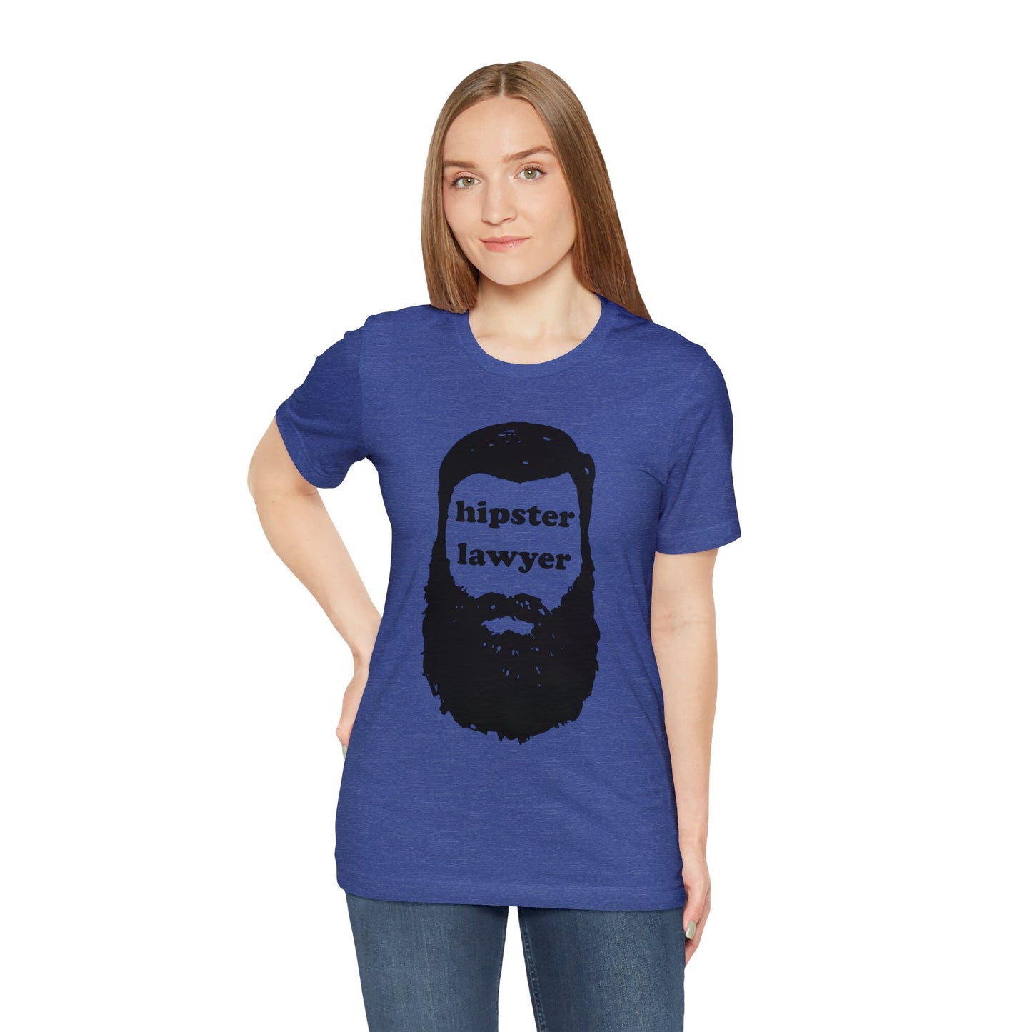 Hipster Lawyer - Unisex - Soft Heather T-Shirt