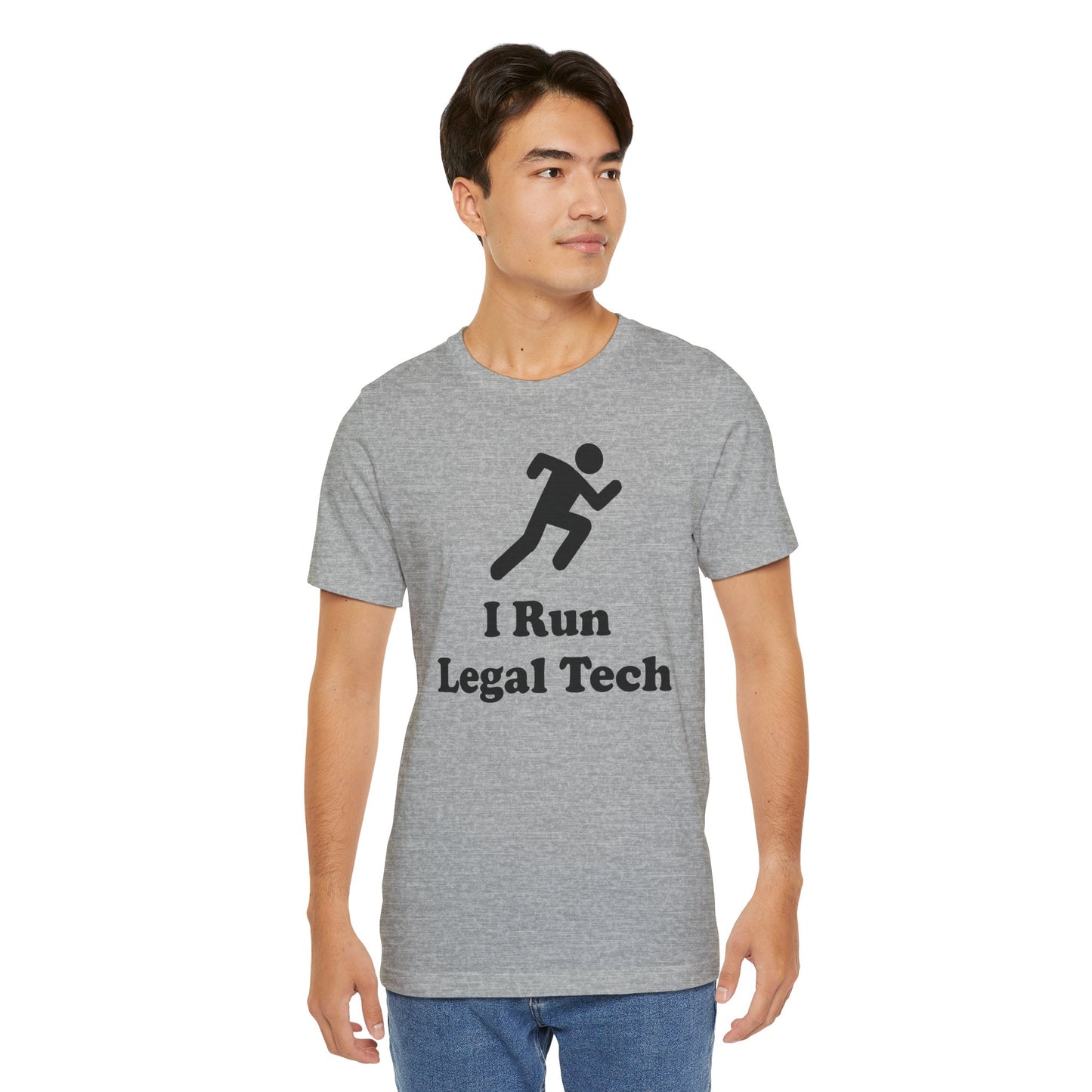 I Run Legal Tech - Unisex Soft Heather T-Shirt