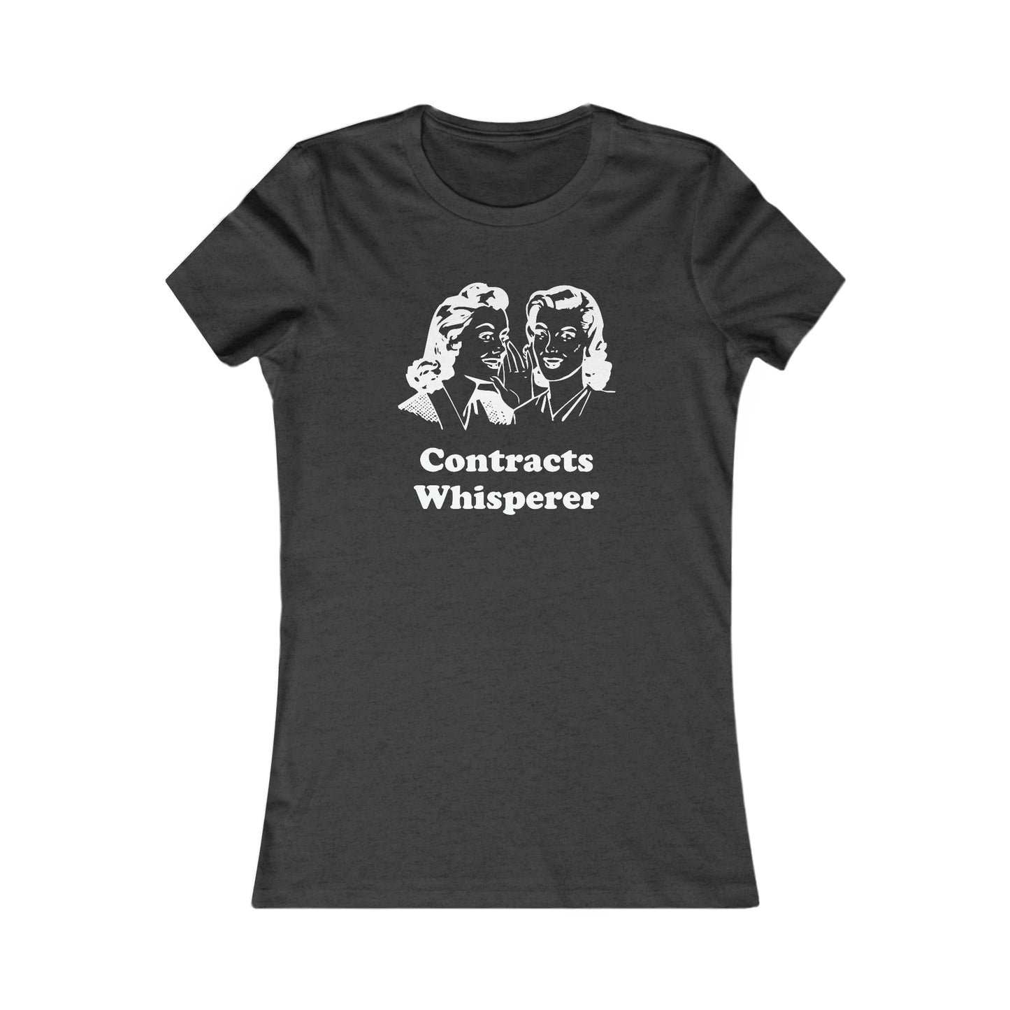 Contracts Whisperer - Women's - Soft Heather T-Shirt