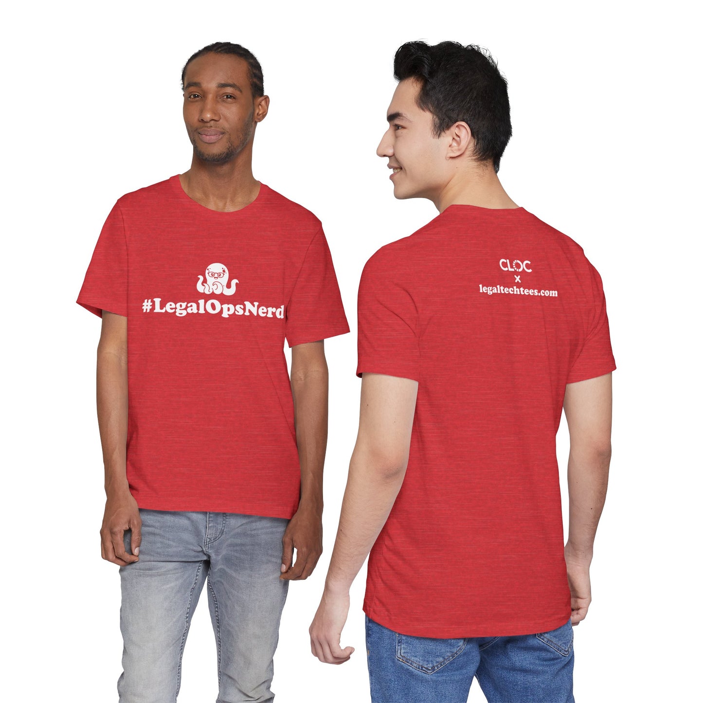 CLOCtopus Nerd - Unisex Soft Heather T-Shirt
