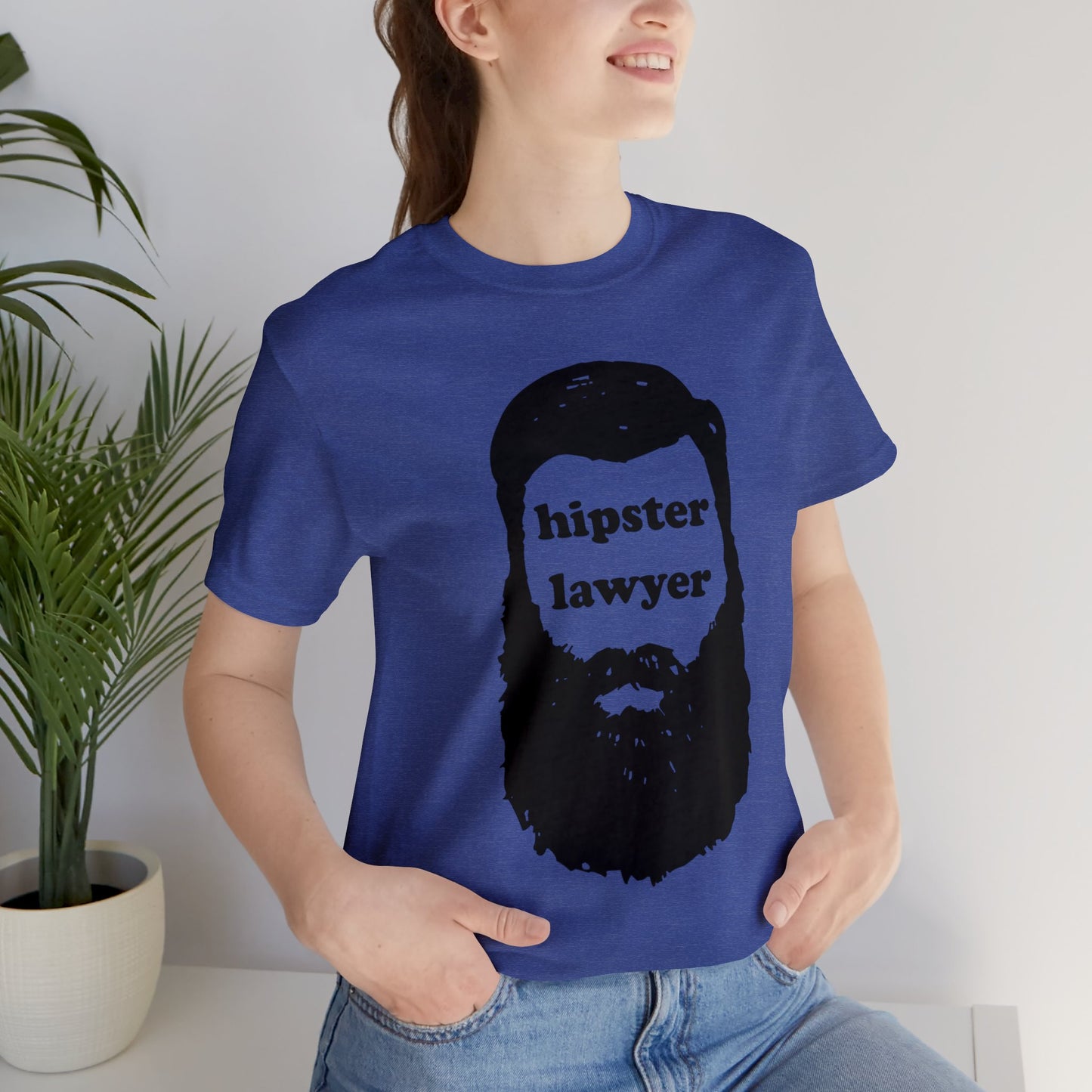 Hipster Lawyer - Unisex - Soft Heather T-Shirt