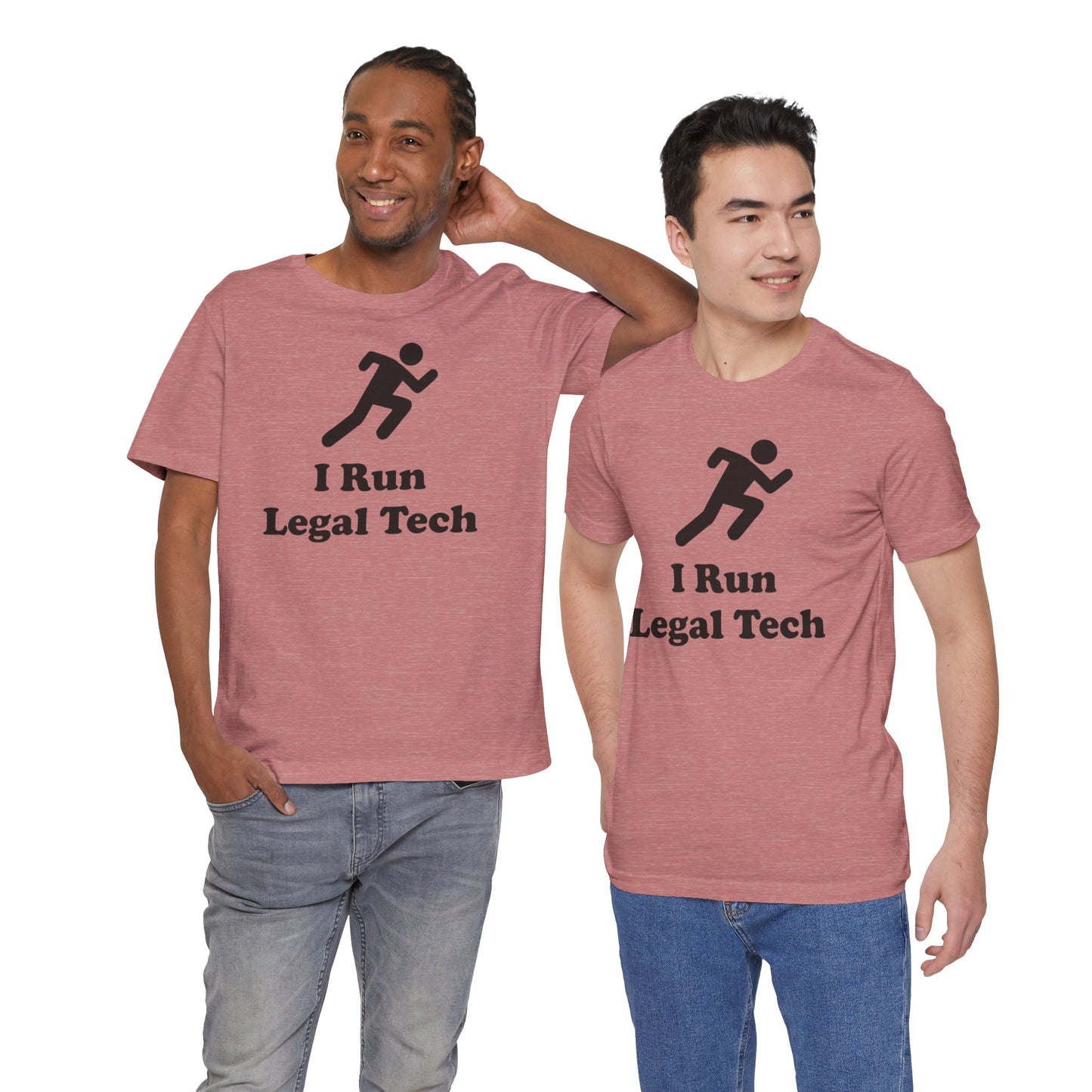 I Run Legal Tech - Unisex Soft Heather T-Shirt