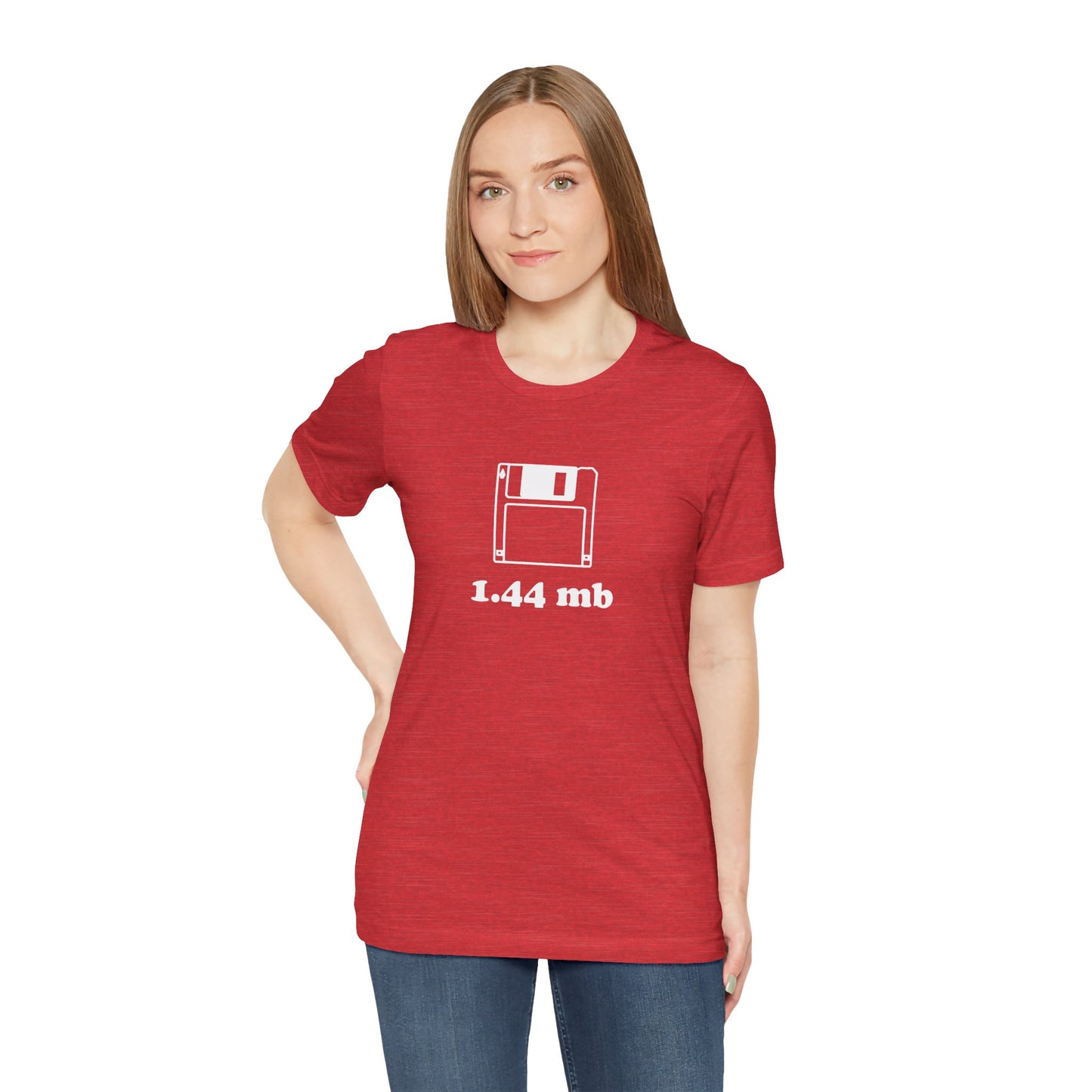 Floppy Disk - Unisex Soft Heather T-Shirt