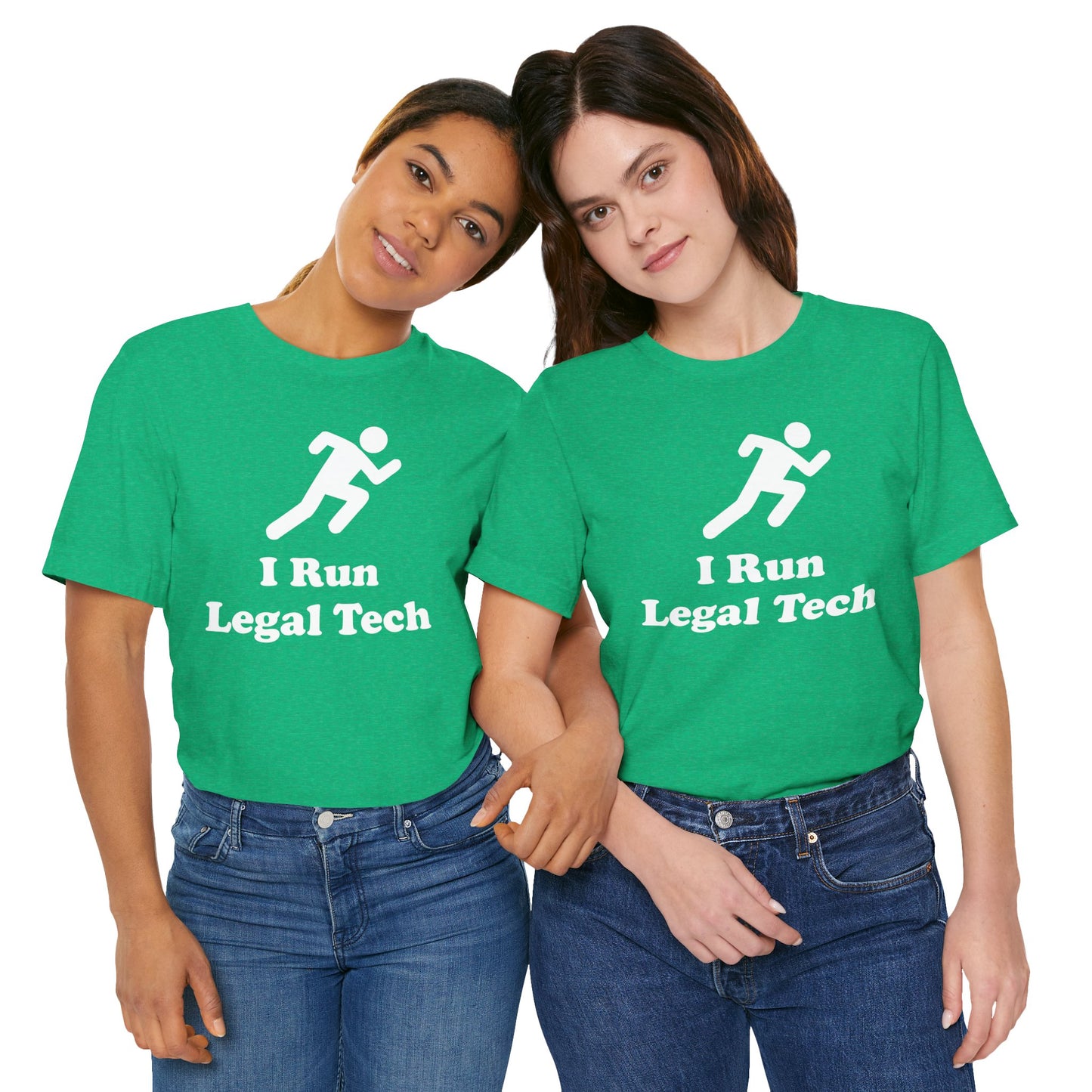 I Run Legal Tech - Unisex Soft Heather T-Shirt