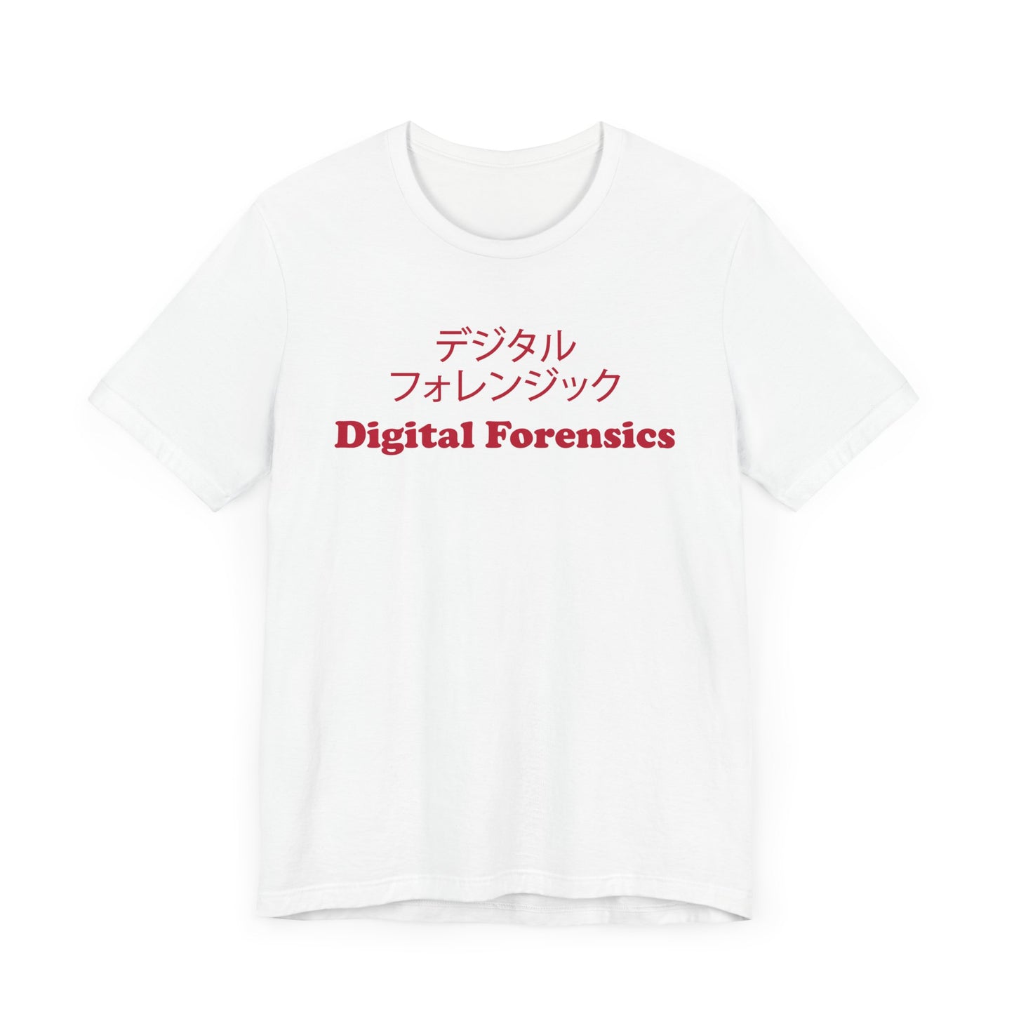 Japanese Digital Forensics - Unisex - Soft Heather T-Shirt