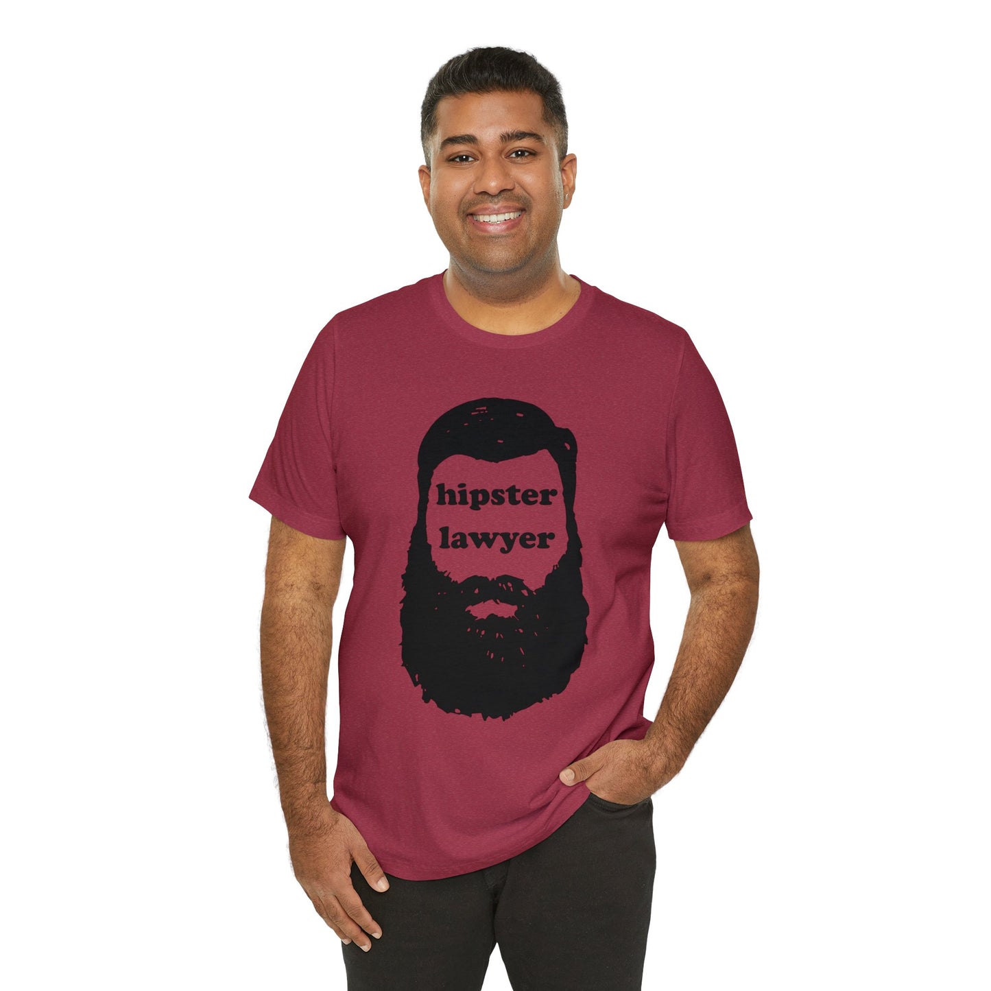 Hipster Lawyer - Unisex - Soft Heather T-Shirt