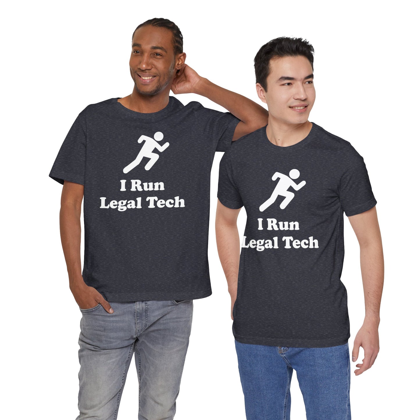 I Run Legal Tech - Unisex Soft Heather T-Shirt