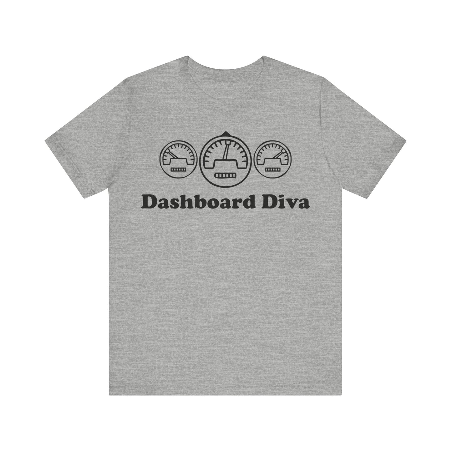 Dashboard Diva - Unisex Soft Heather T-Shirt