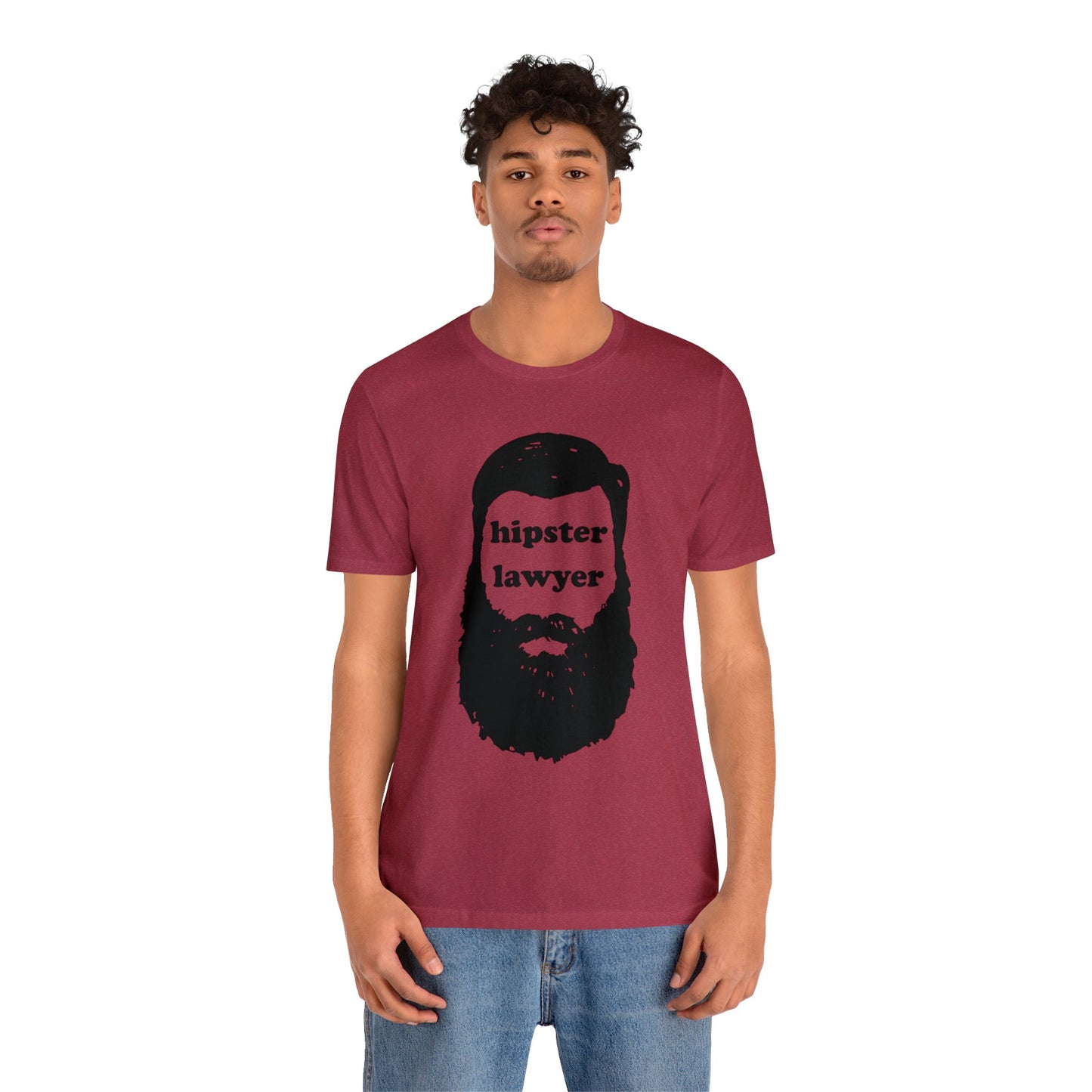 Hipster Lawyer - Unisex - Soft Heather T-Shirt