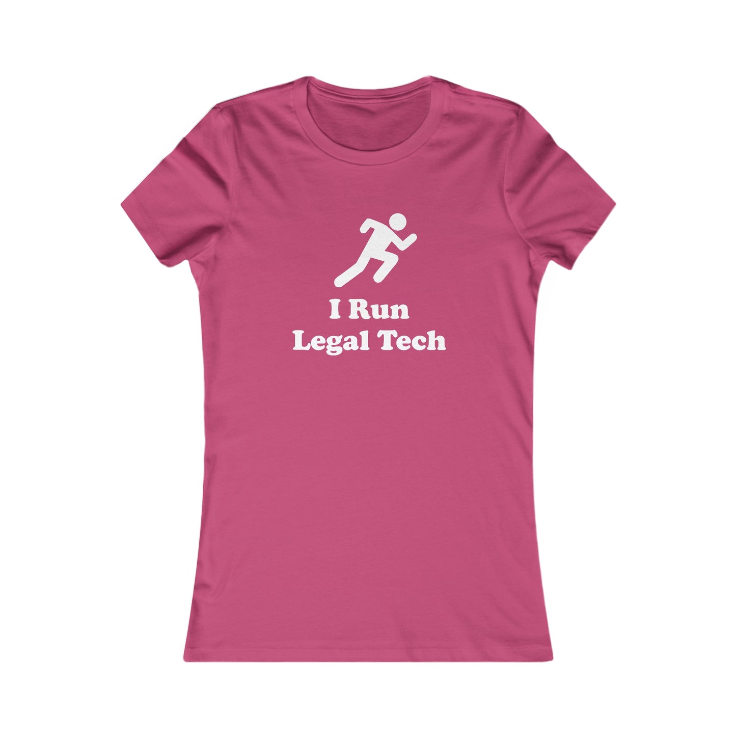 I Run Legal Tech - Women's - Soft Heather T-Shirt