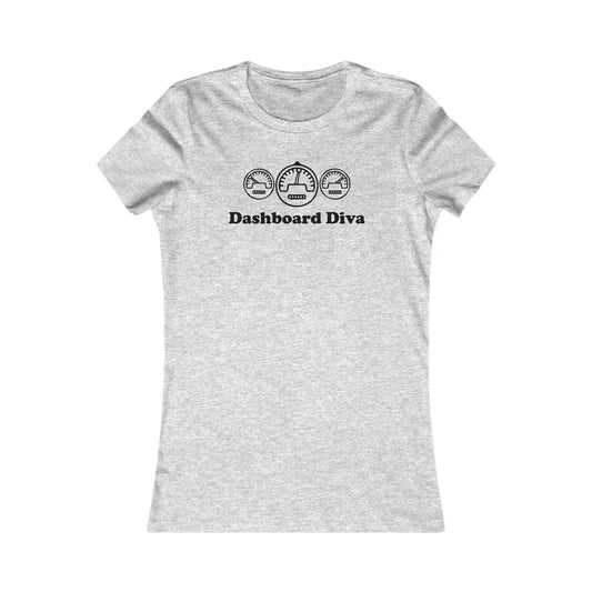 Dashboard Diva - Women's - Soft Heather T-Shirt