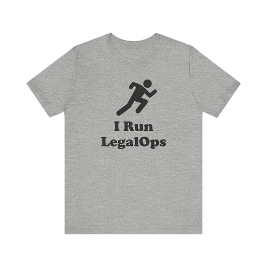 I Run LegalOps - Unisex Soft Heather T-Shirt