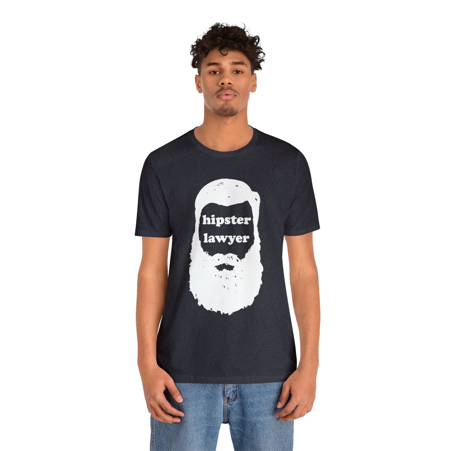 Hipster Lawyer - Unisex - Soft Heather T-Shirt