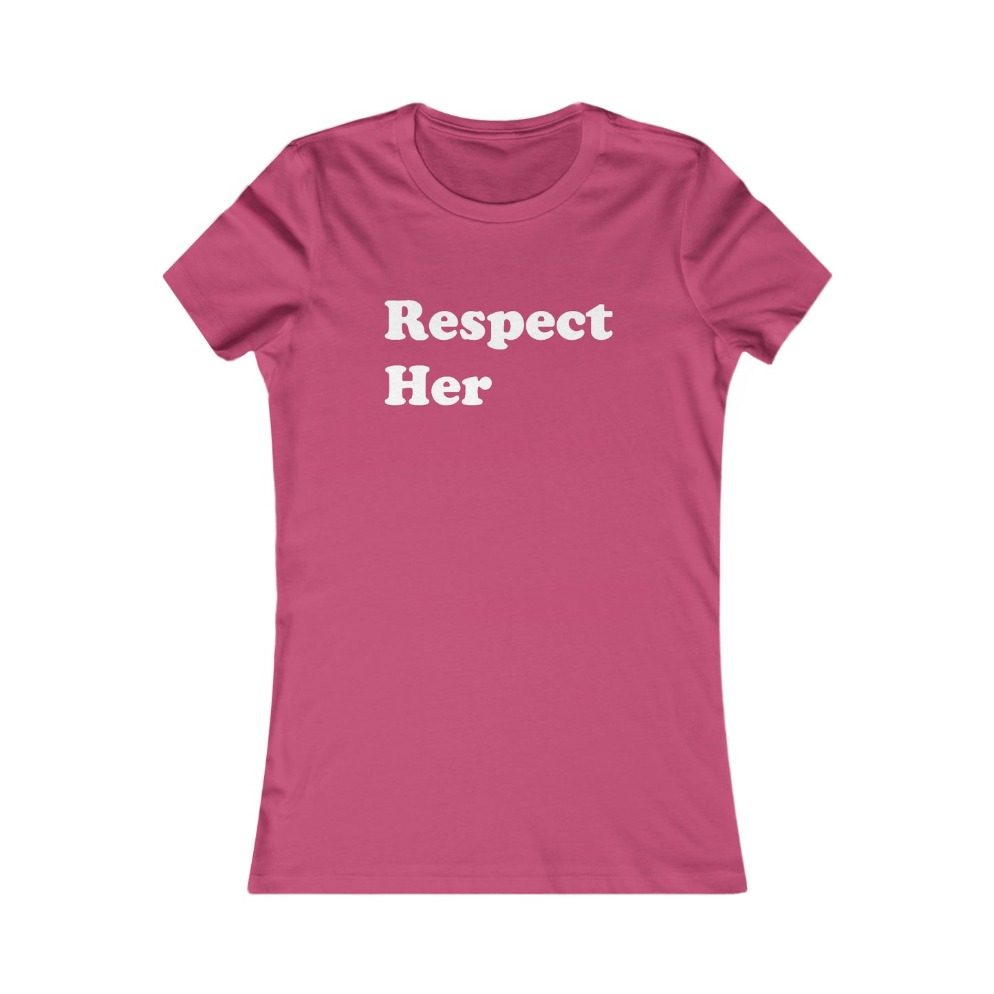 Respect Her - Women's - Soft Heather T-Shirt