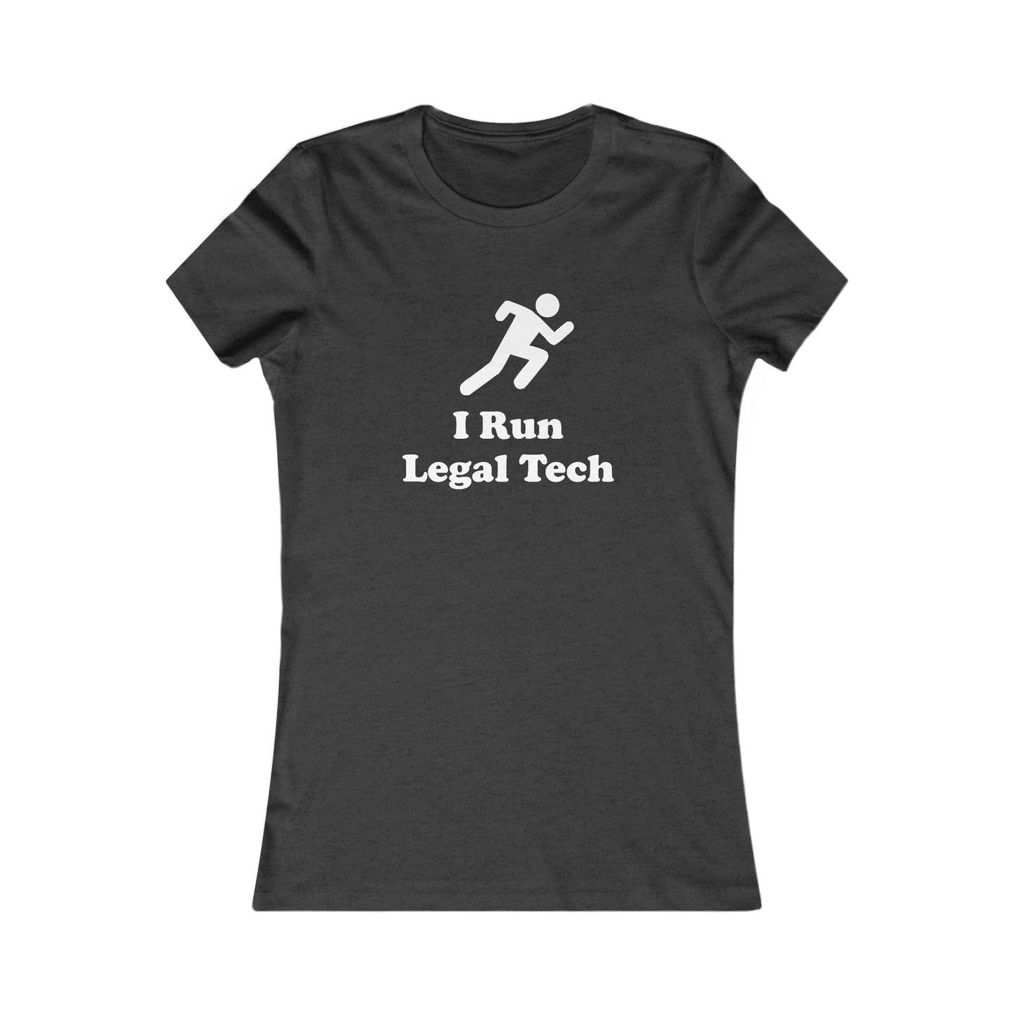 I Run Legal Tech - Women's - Soft Heather T-Shirt