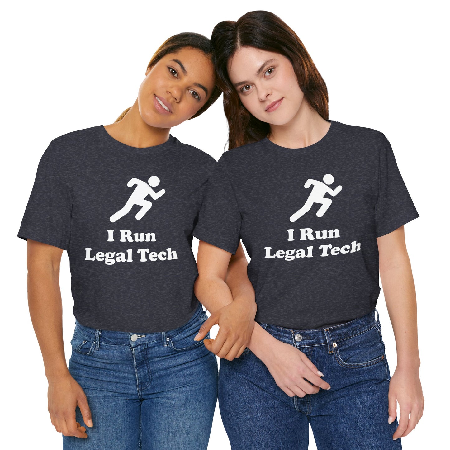 I Run Legal Tech - Unisex Soft Heather T-Shirt