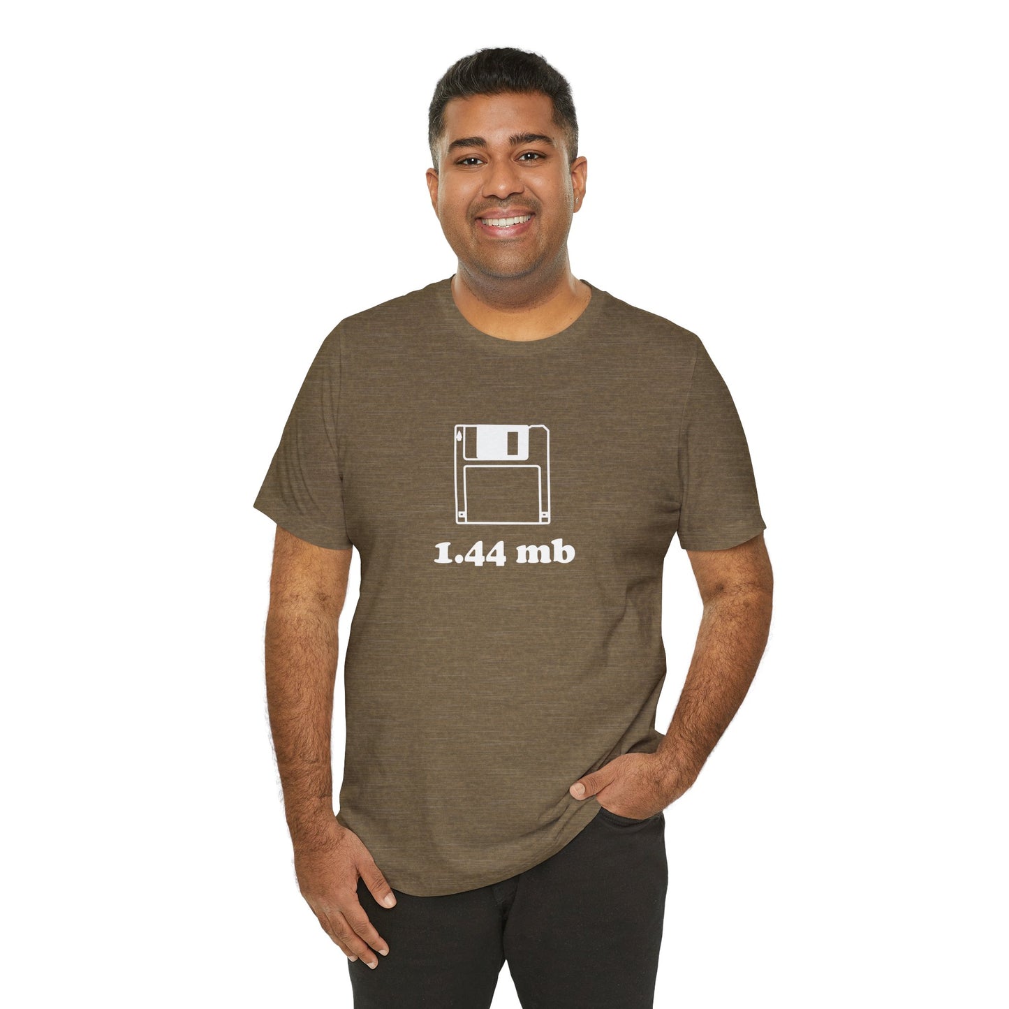 Floppy Disk - Unisex Soft Heather T-Shirt